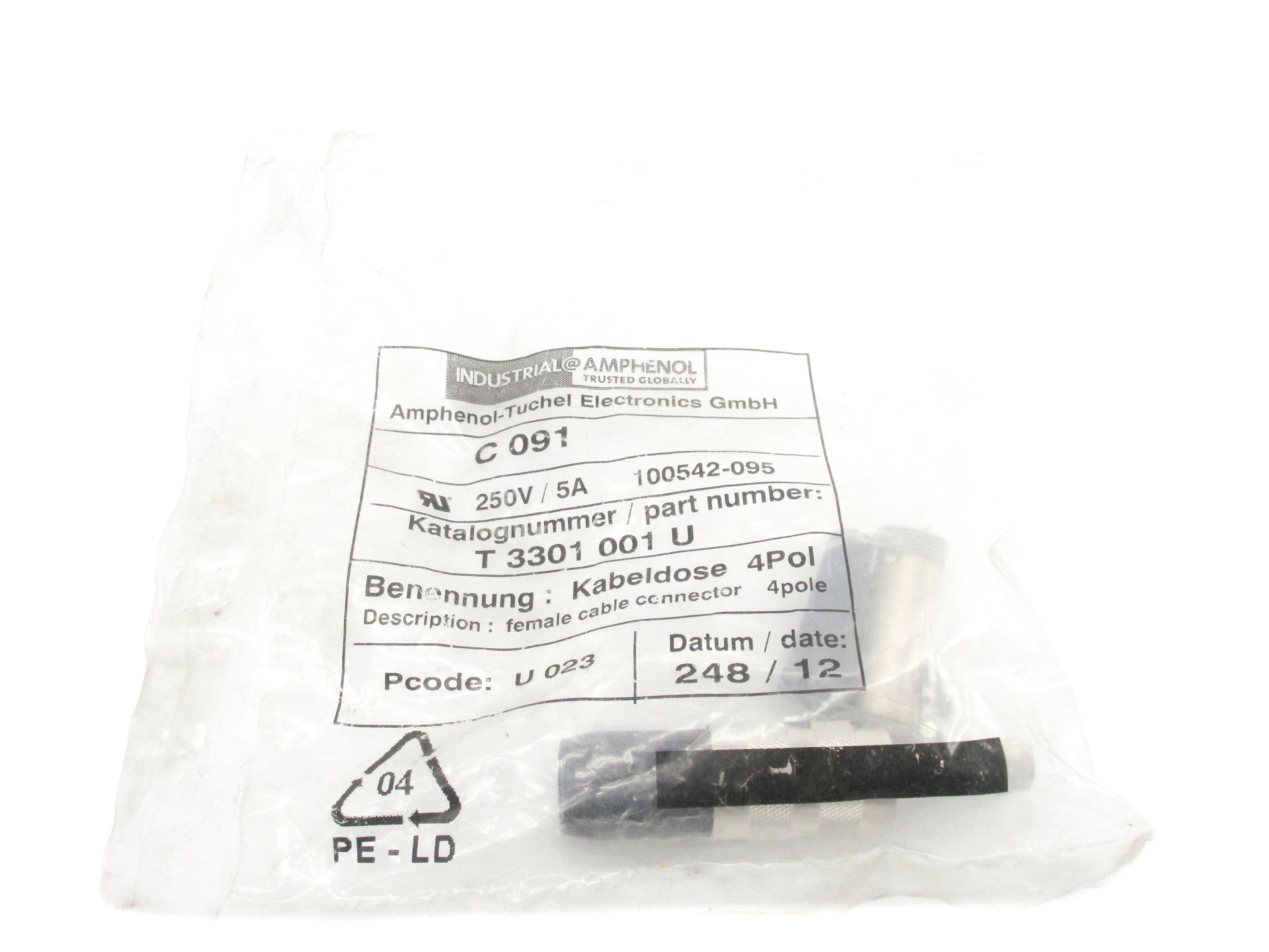AMPHENOL T3301001U NSMP