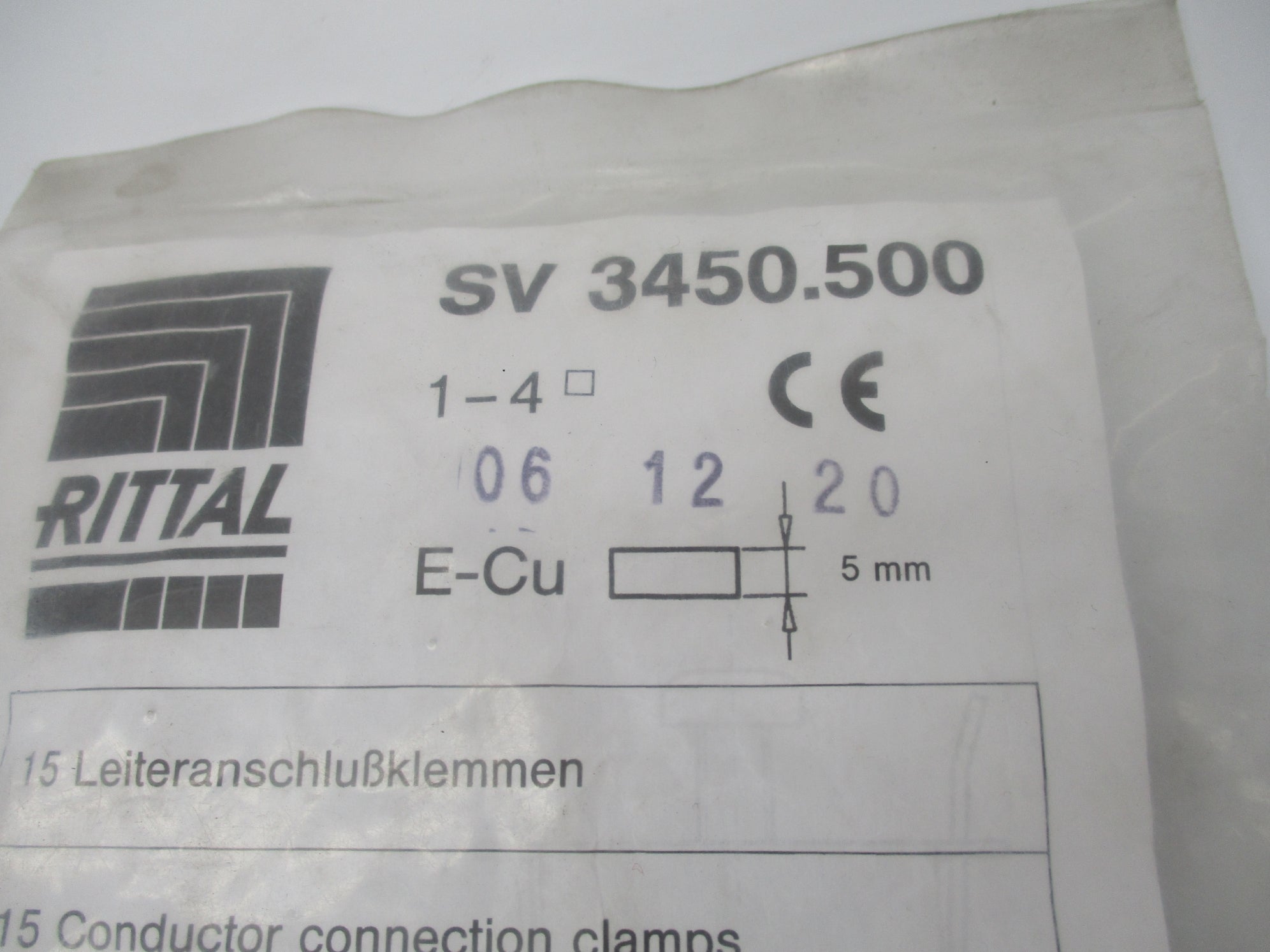 RITTAL SV3450.500 (PKG OF 15) NSMP