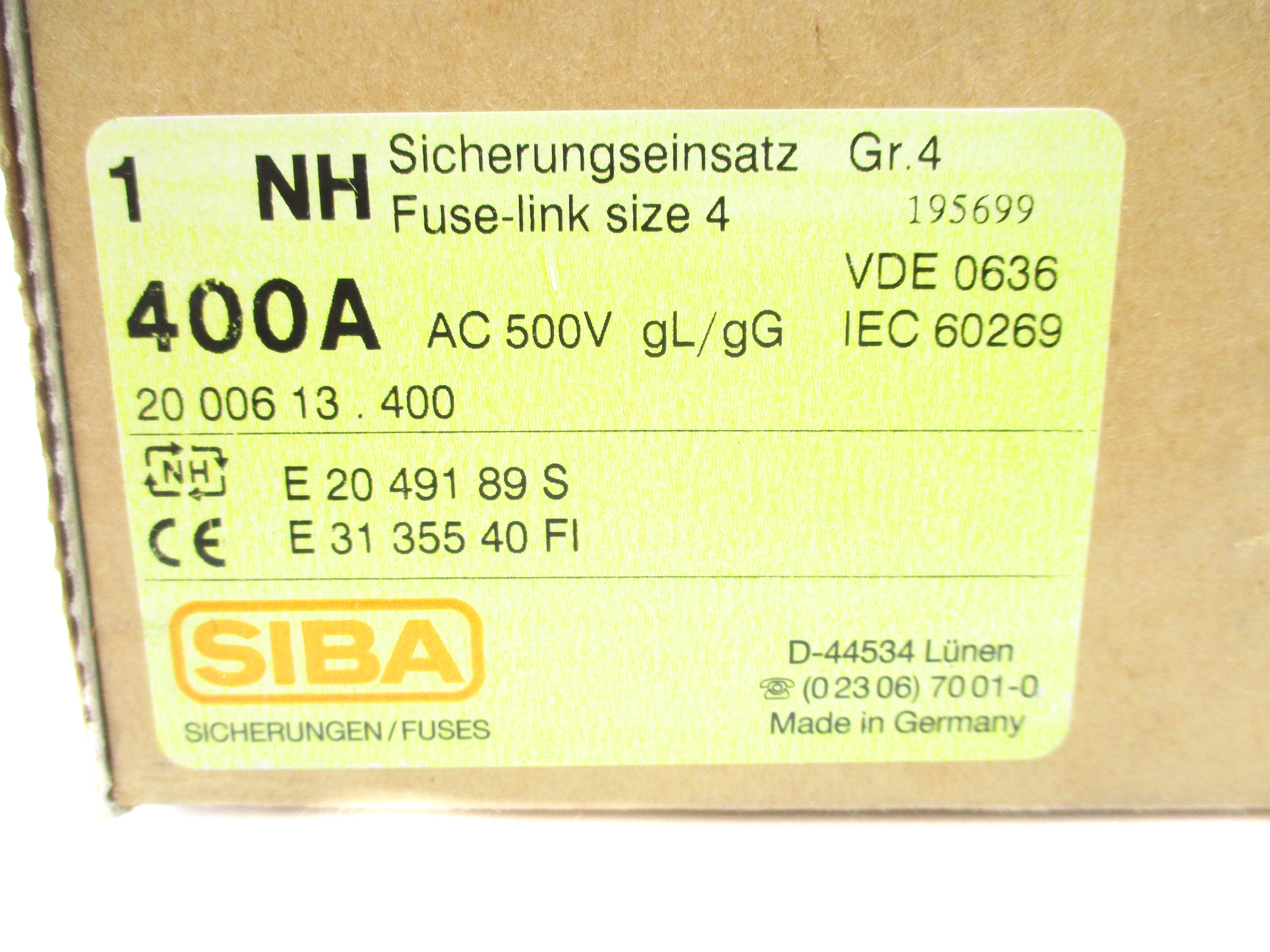 SIBA NH4 NSMP