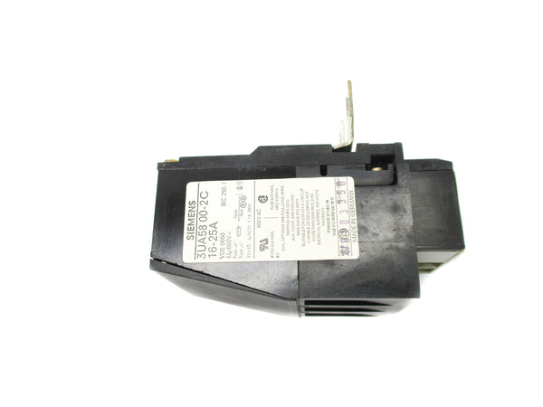 SIEMENS 3UA5800-2C 600VAC 16-25A NSMP