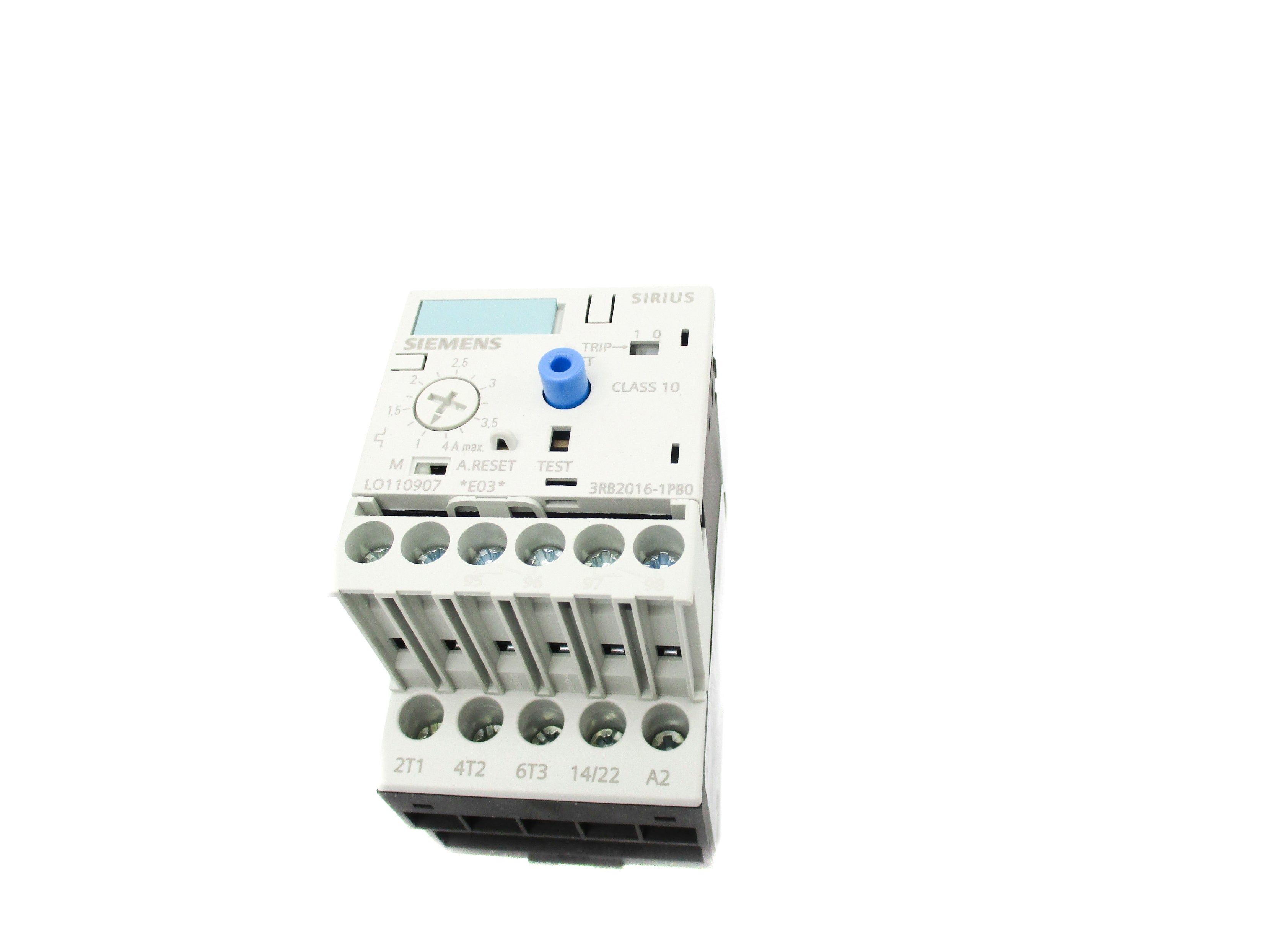 SIEMENS 3RB2016-1PB0 600VAC 1.0-4.0A NSMP