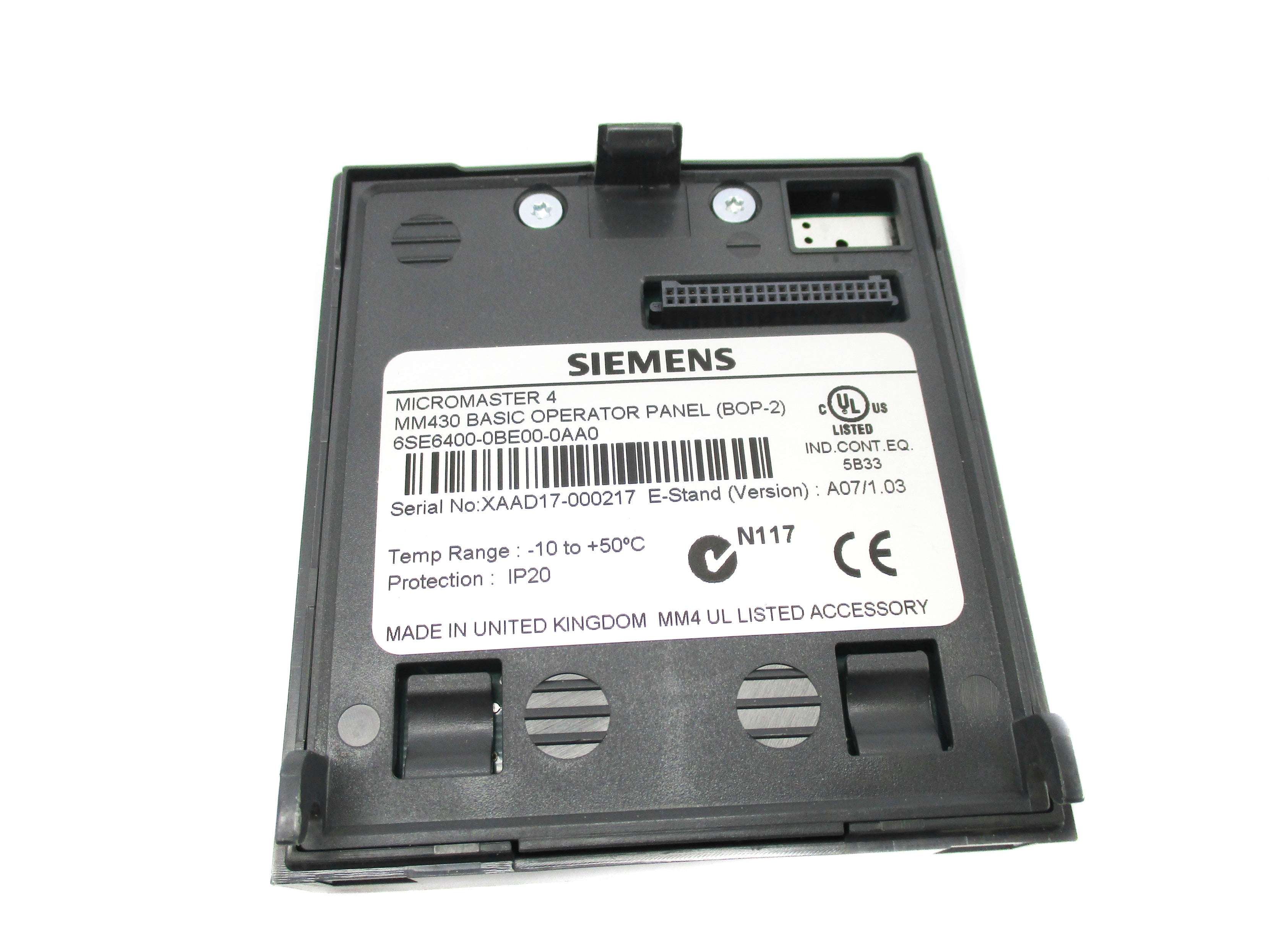 SIEMENS BOP-2 NSMP
