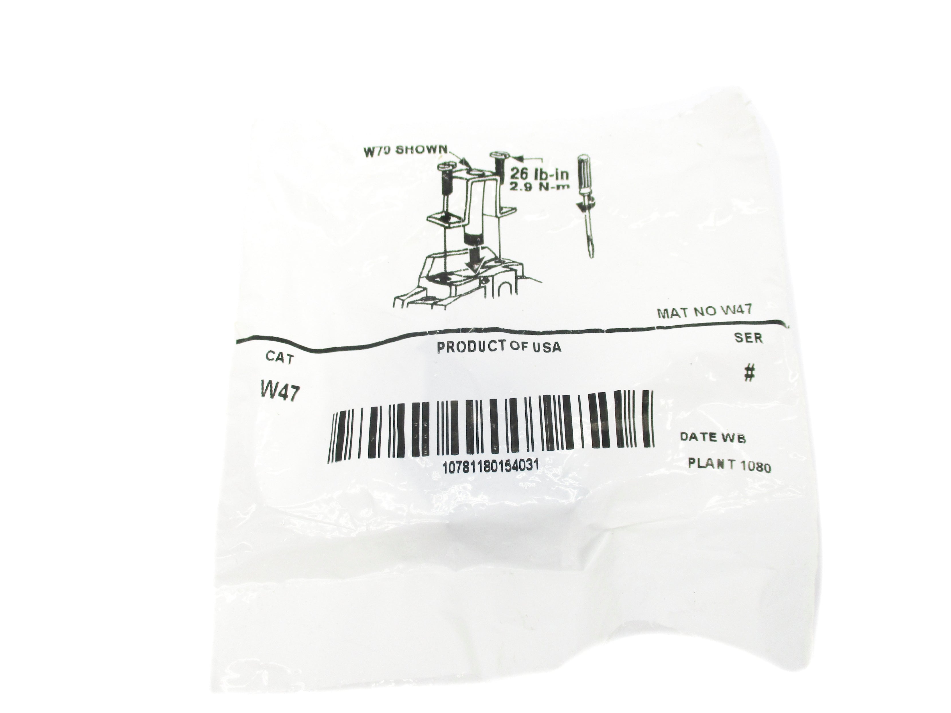 INDUSTRIAL SPARE PART W47 NSMP