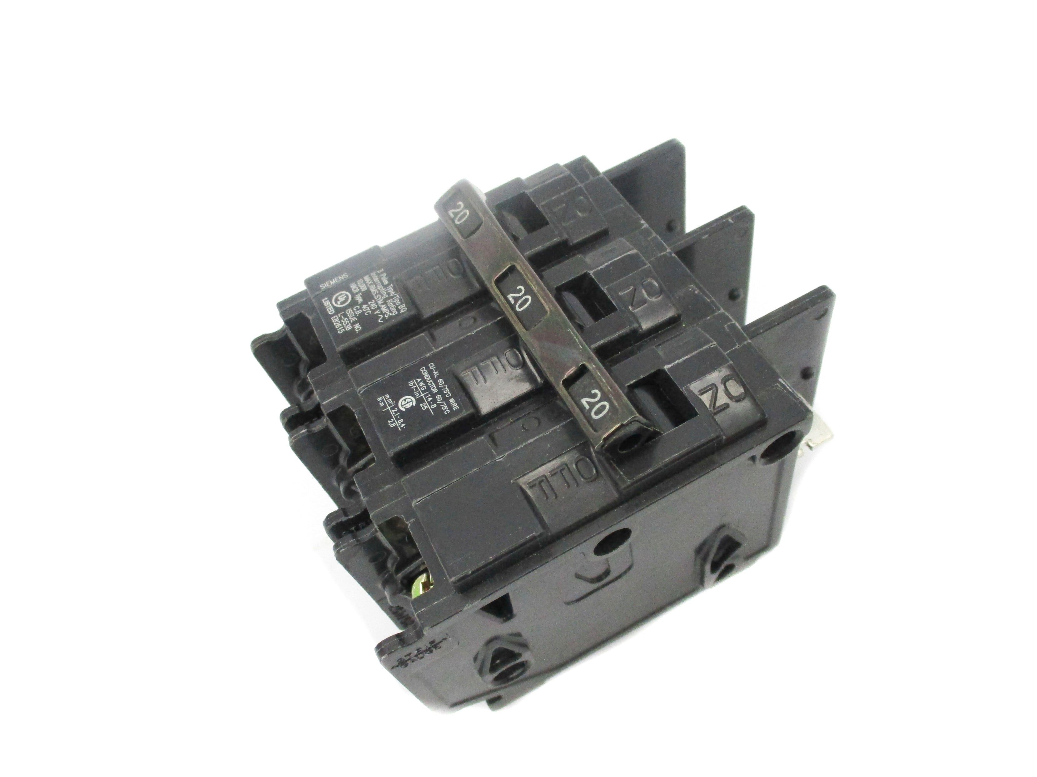 SIEMENS BQ3B020 240V 20A NSNP