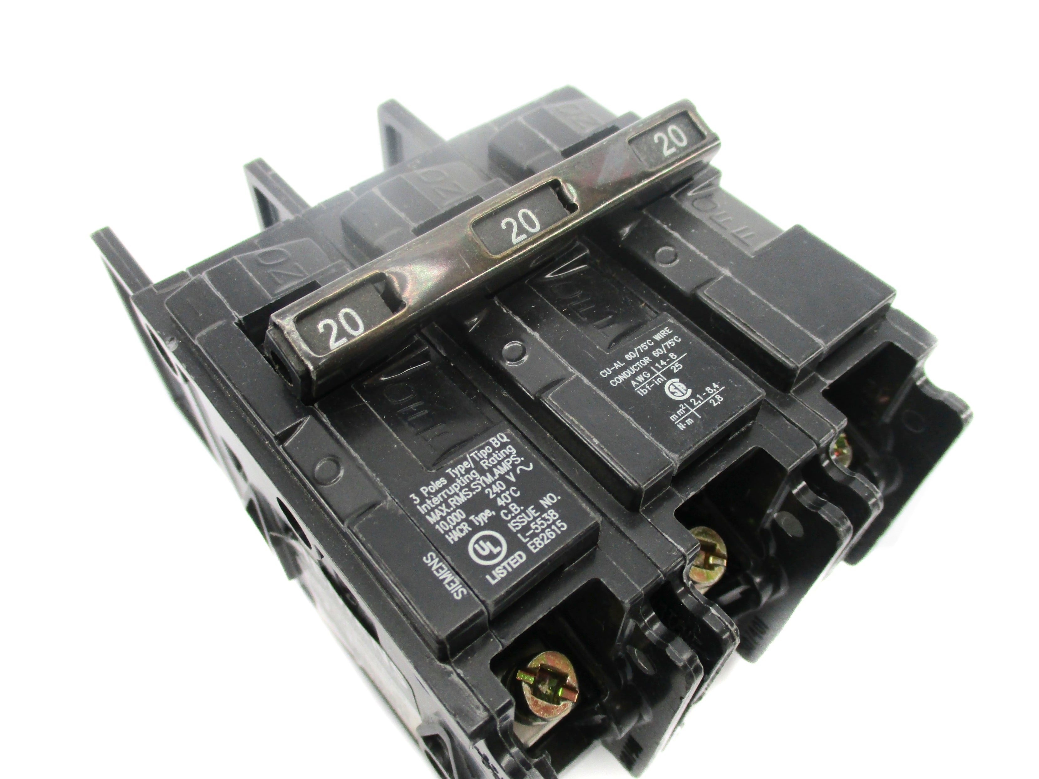 SIEMENS BQ3B020 240V 20A NSNP