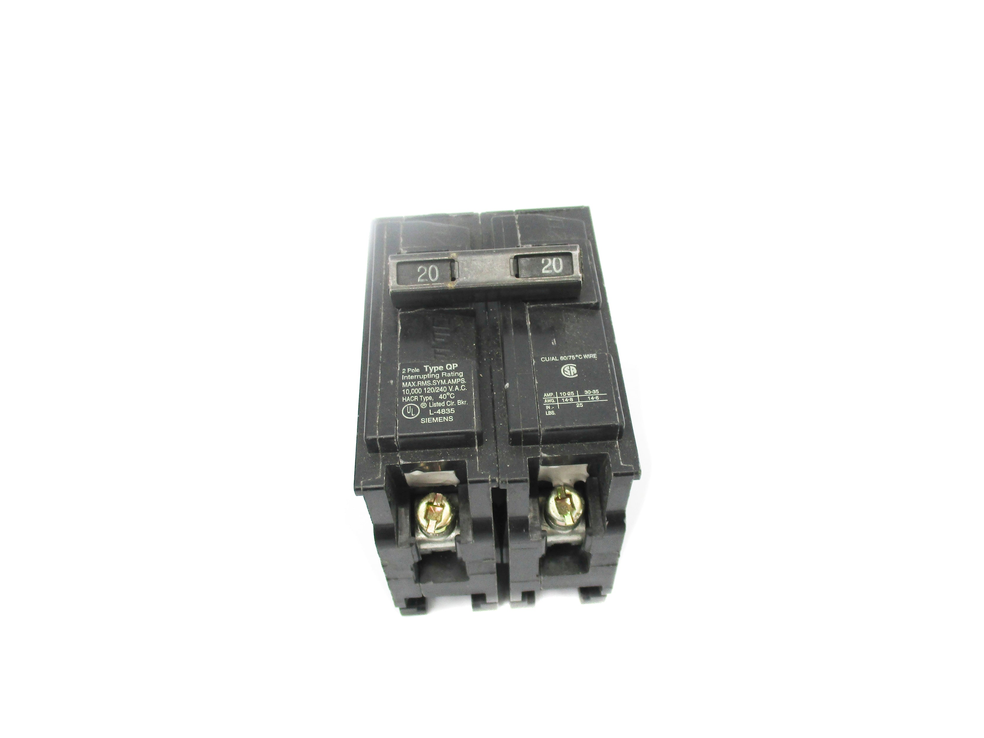 SIEMENS Q220 120/240V 20A NSNP