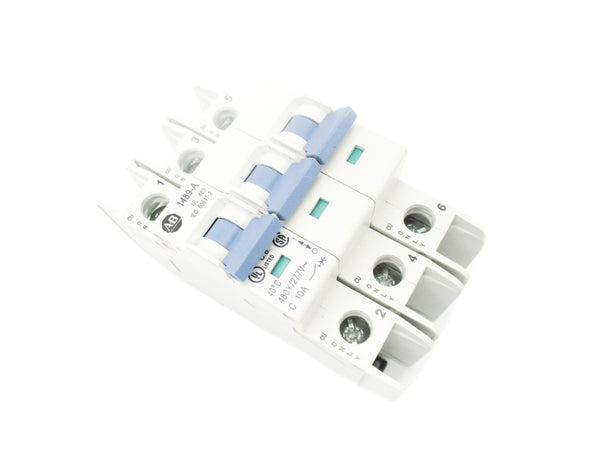 ALLEN BRADLEY 1489-A3C100 SER. A 480/277V 10A NSMP