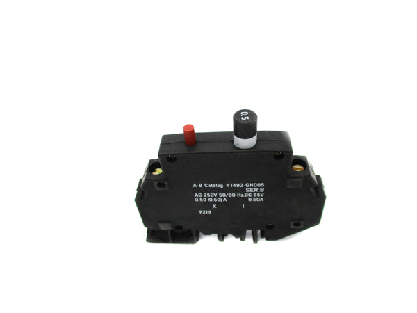 ALLEN BRADLEY 1492-GH005 SER. B 250VAC 0.5A NSNP
