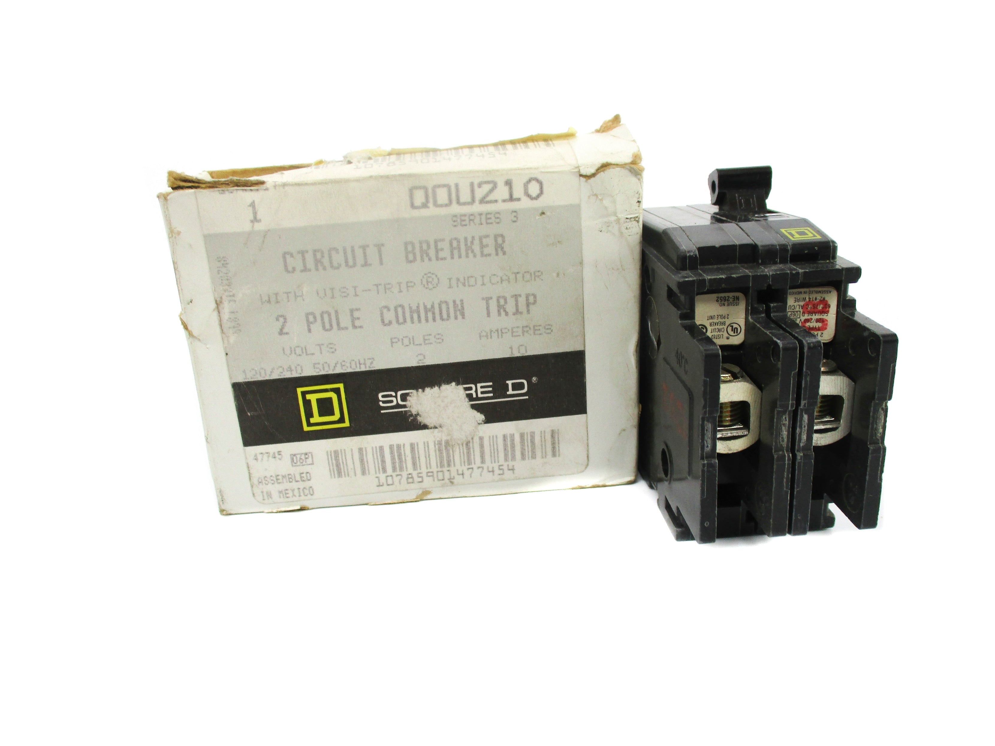 SQUARE D Q0U210 SER. 3 120/240V 10A NSMP