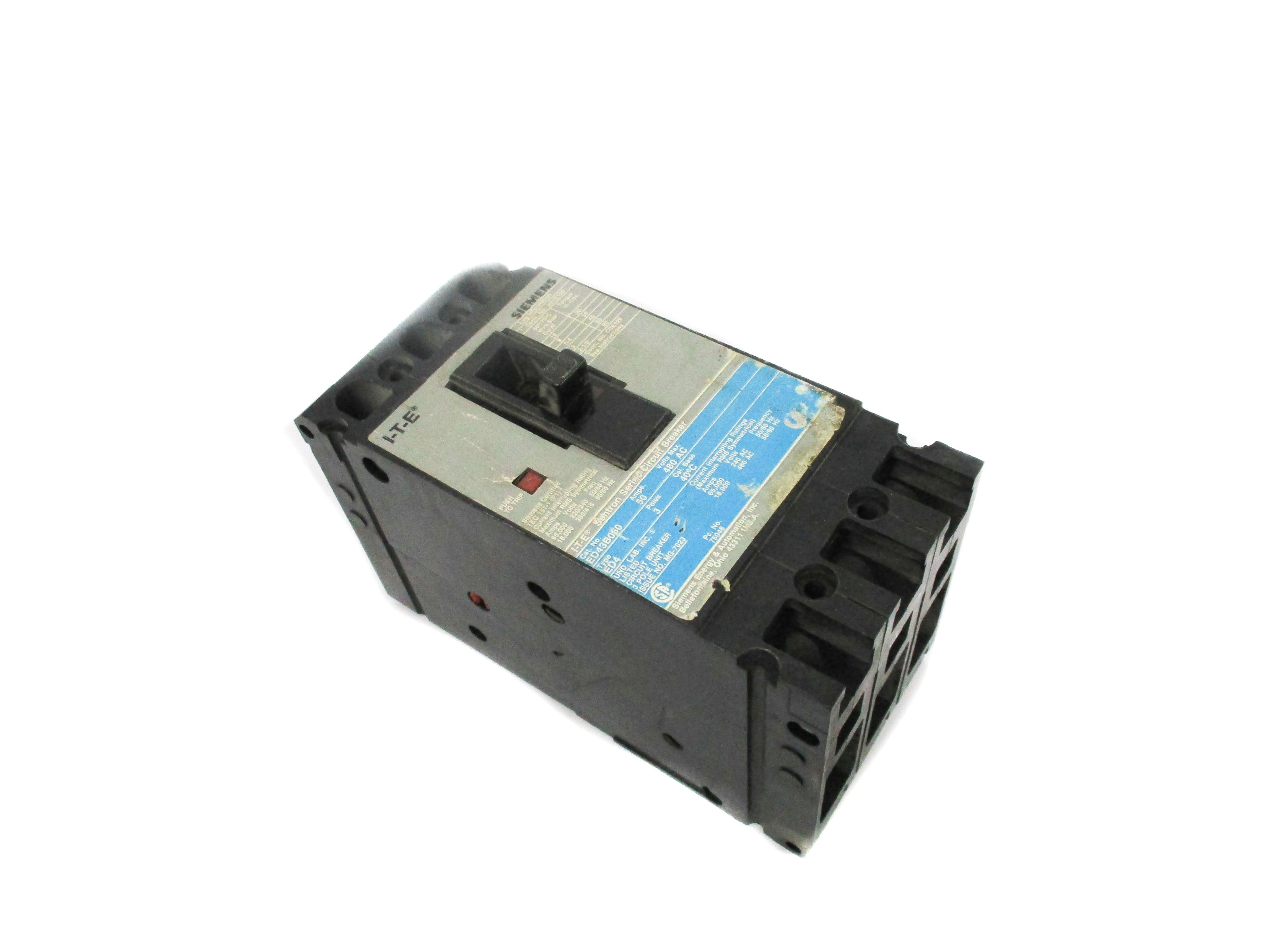 SIEMENS ED43B060 480V 50A NSNP