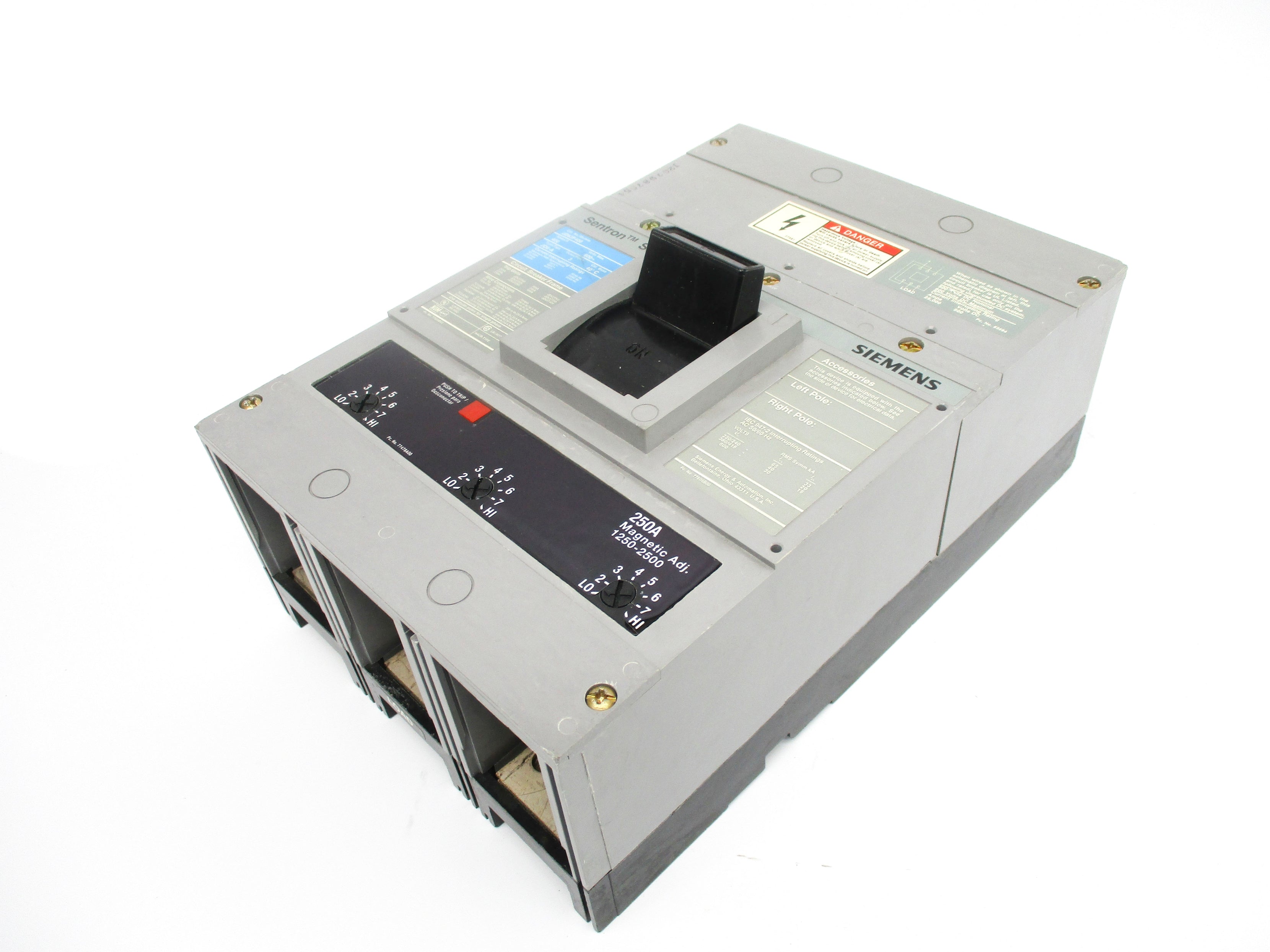 SIEMENS JD63F400 600V 400A UNMP