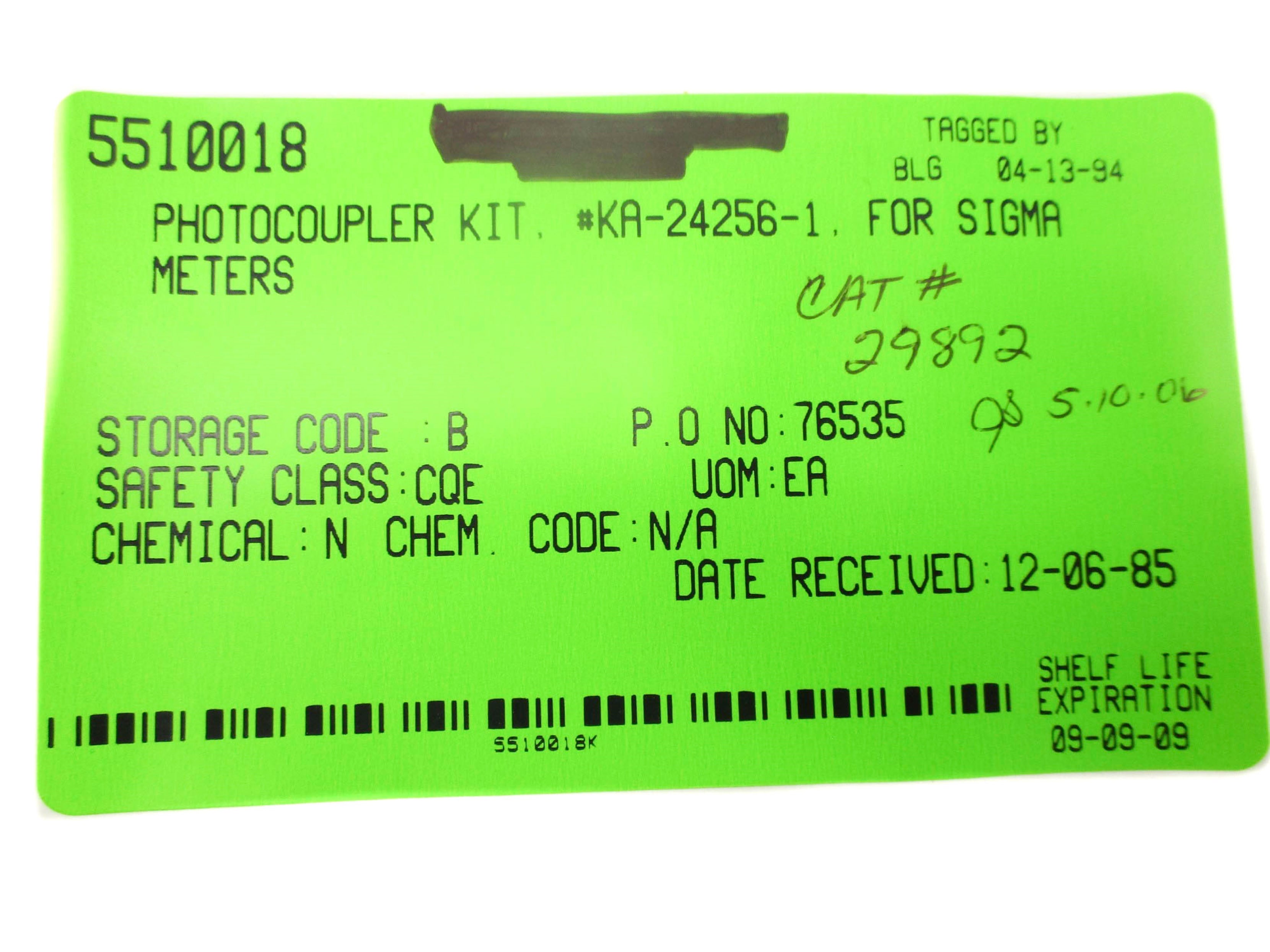SPARE PART KIT KA-24256-1 NSNP