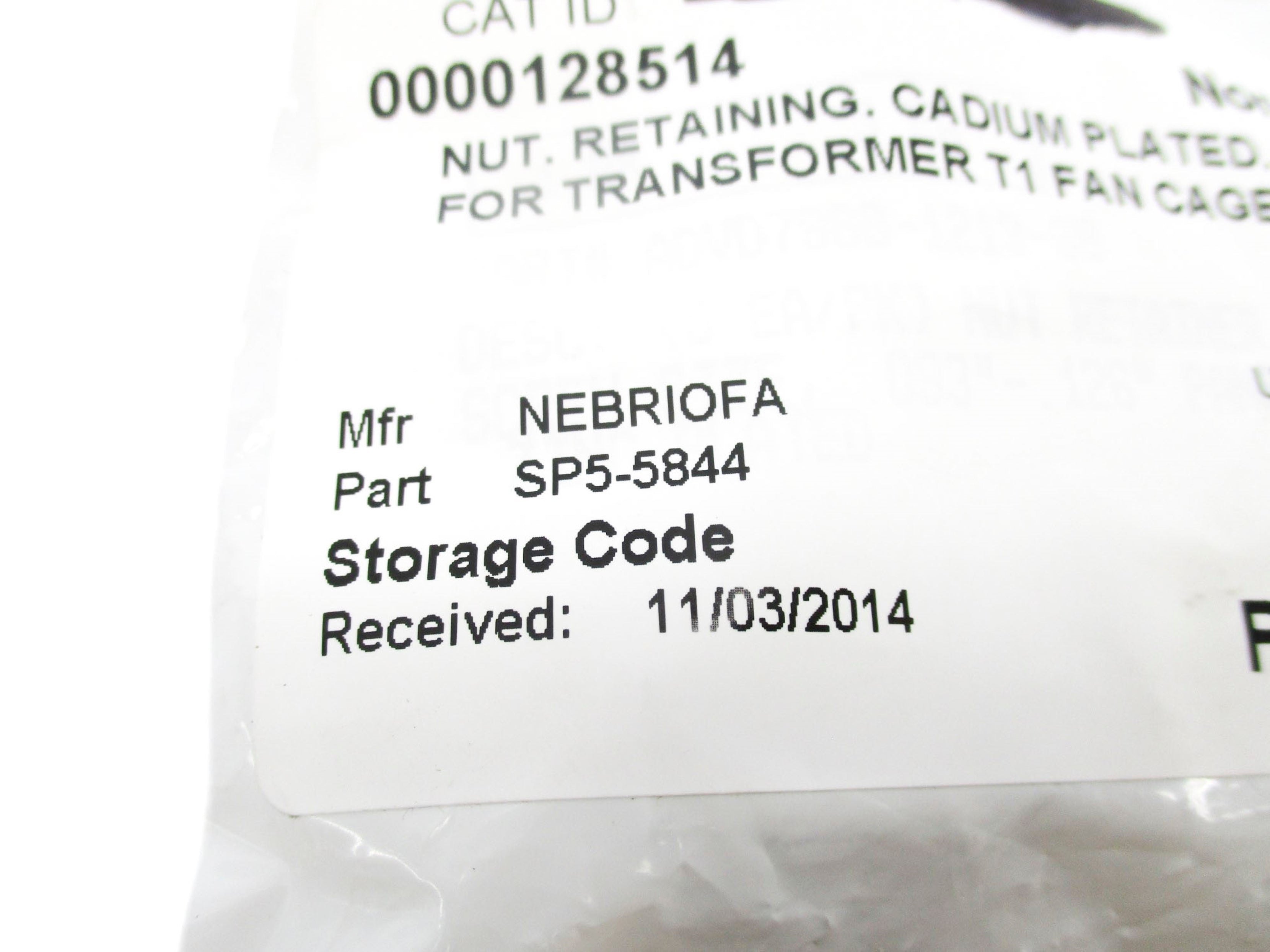 SPARE PART SP5-5844 NSMP