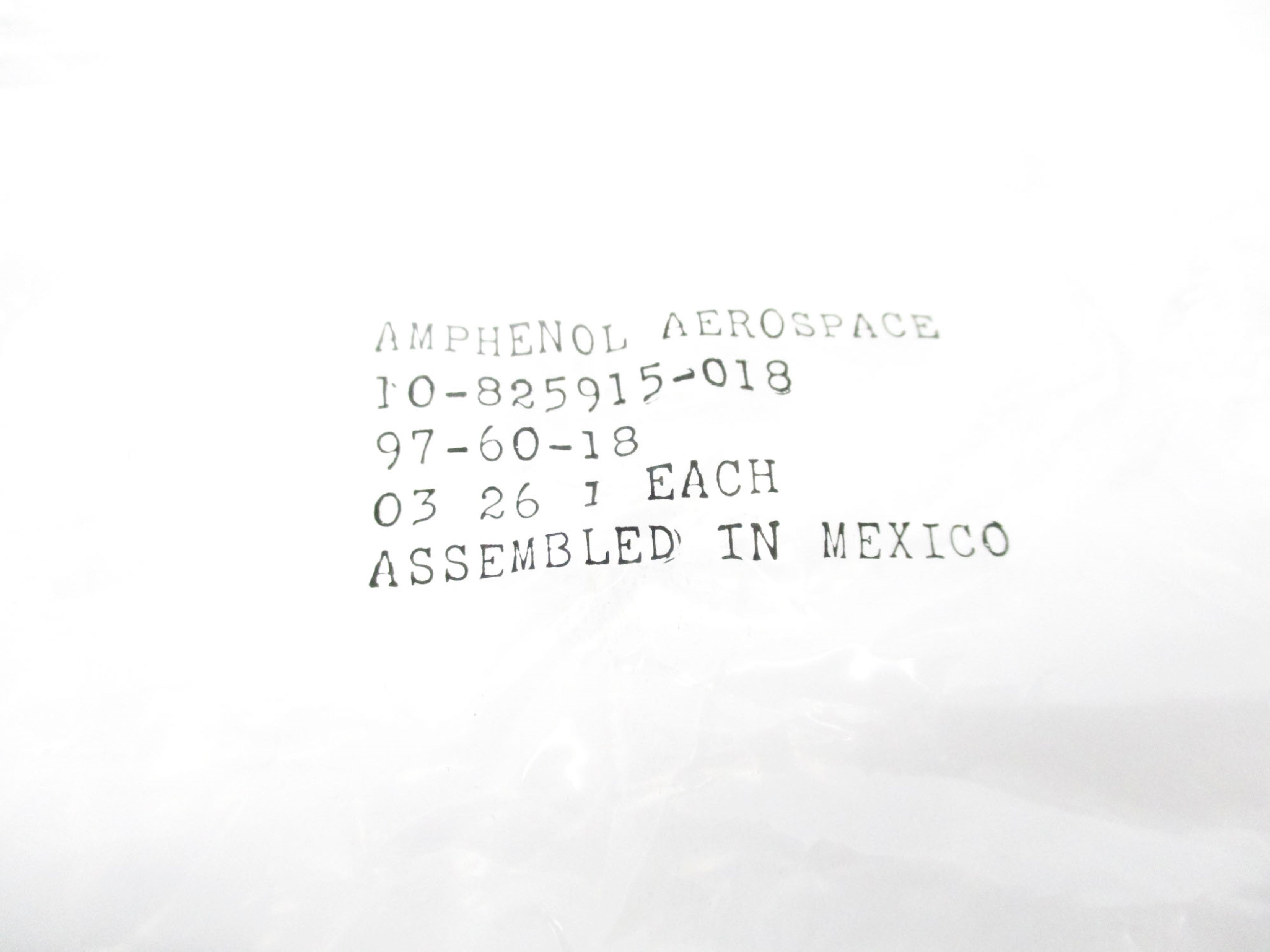 AMPHENOL 10-825915-018 NSMP
