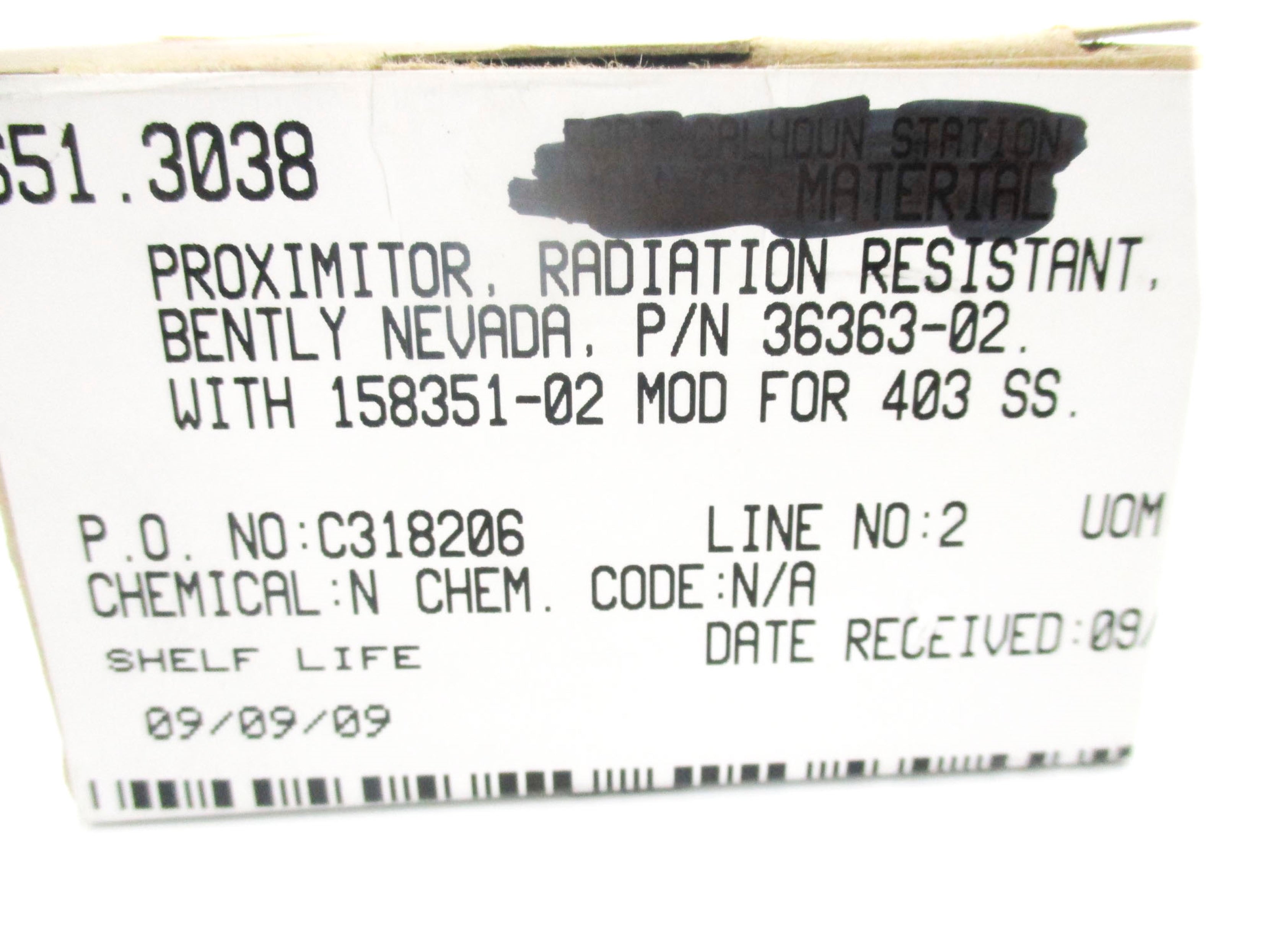 BENTLY NEVADA 36363-02 NSMP