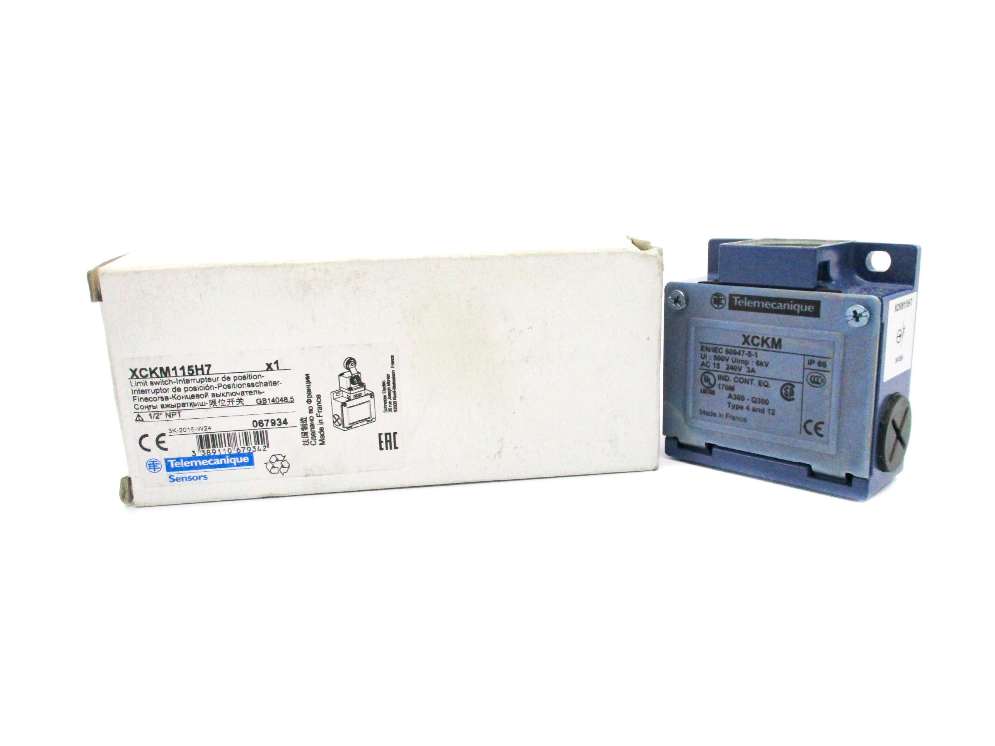 TELEMECANIQUE XCKM115H7 500V 3A (AS PICTURED)NSMP