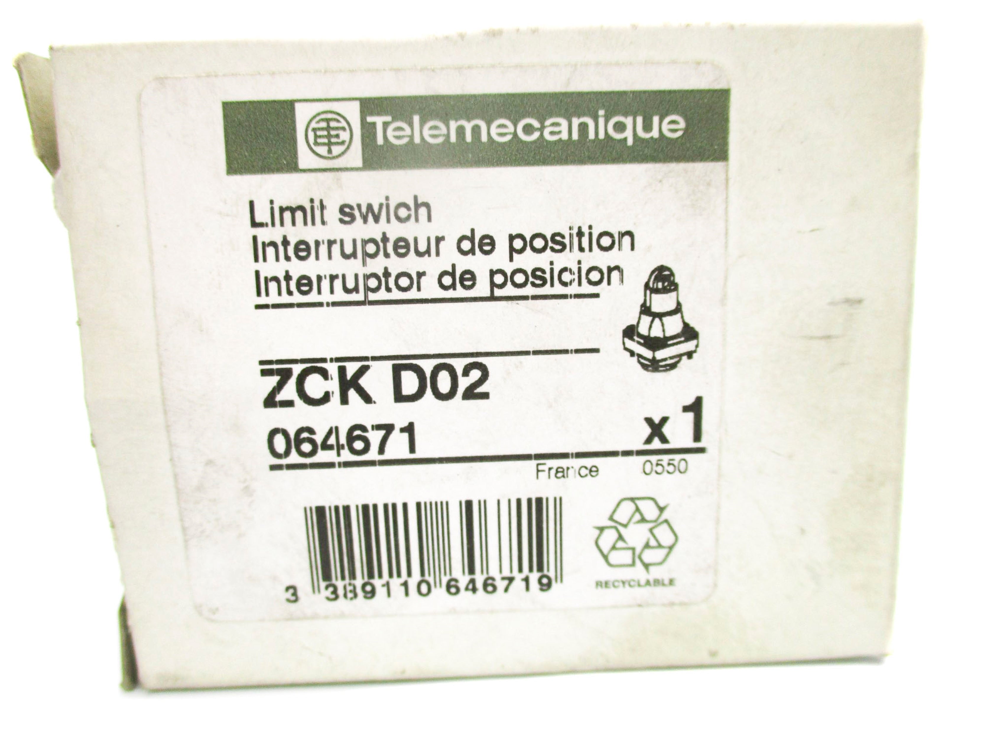 TELEMECANIQUE ZCK-D02 NSMP