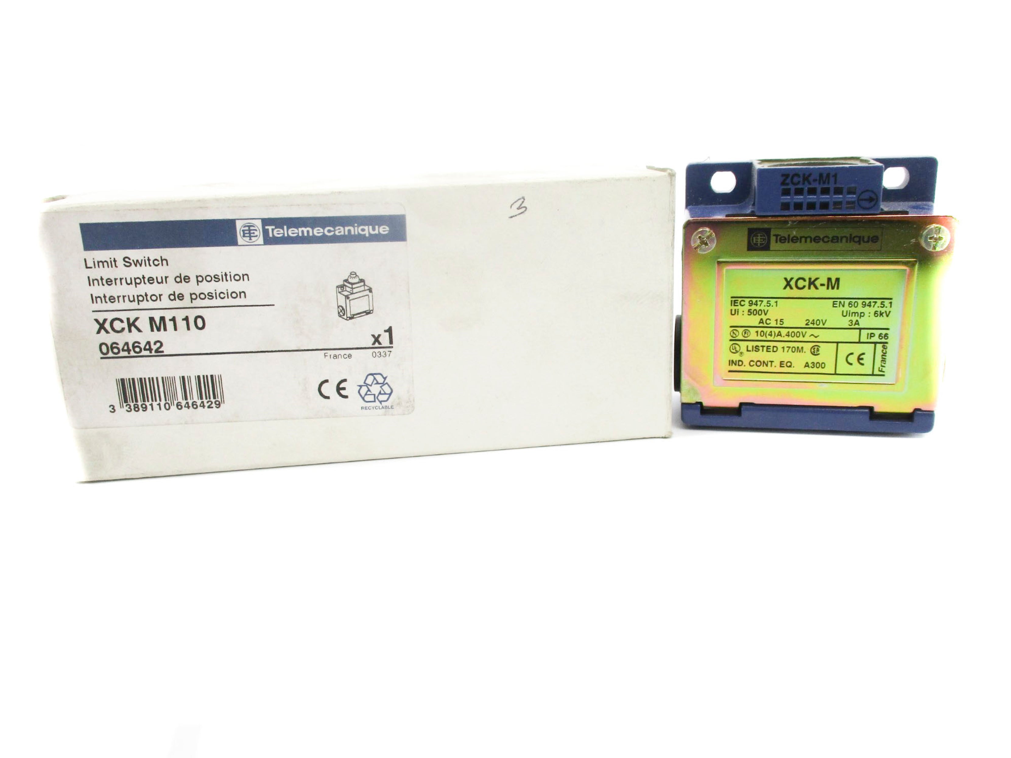 TELEMECANIQUE XCKM110 240V 10A (AS PICTURED) NSMP