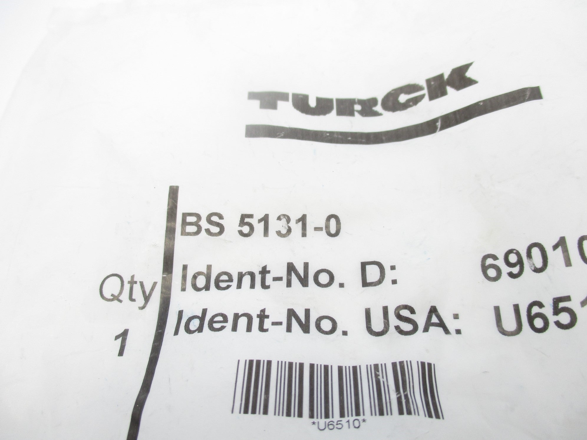 TURCK BS5131-0 U6510 NSMP