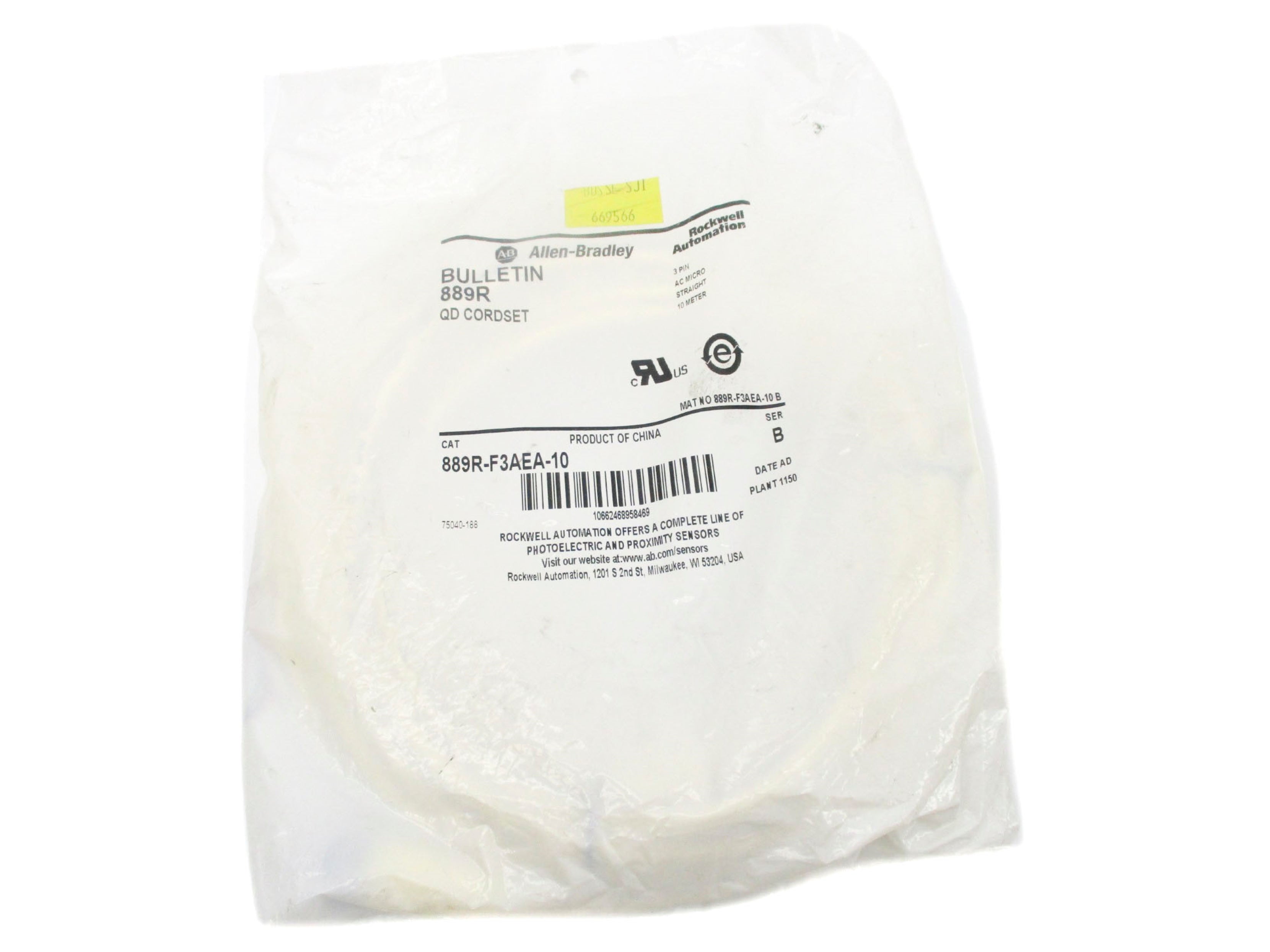 INDUSTRIAL SPARE PART 889R-F3AEA-10 SER. B NSMP