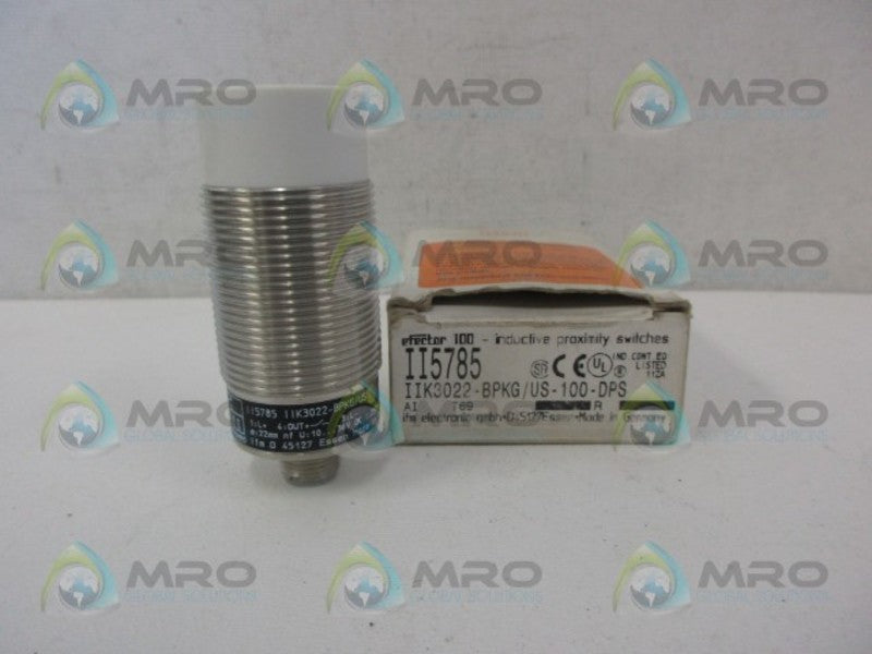 IFM EFECTOR II5785 INDUCTIVE PROXIMITY SENSOR (AS PICTURED) NSMP
