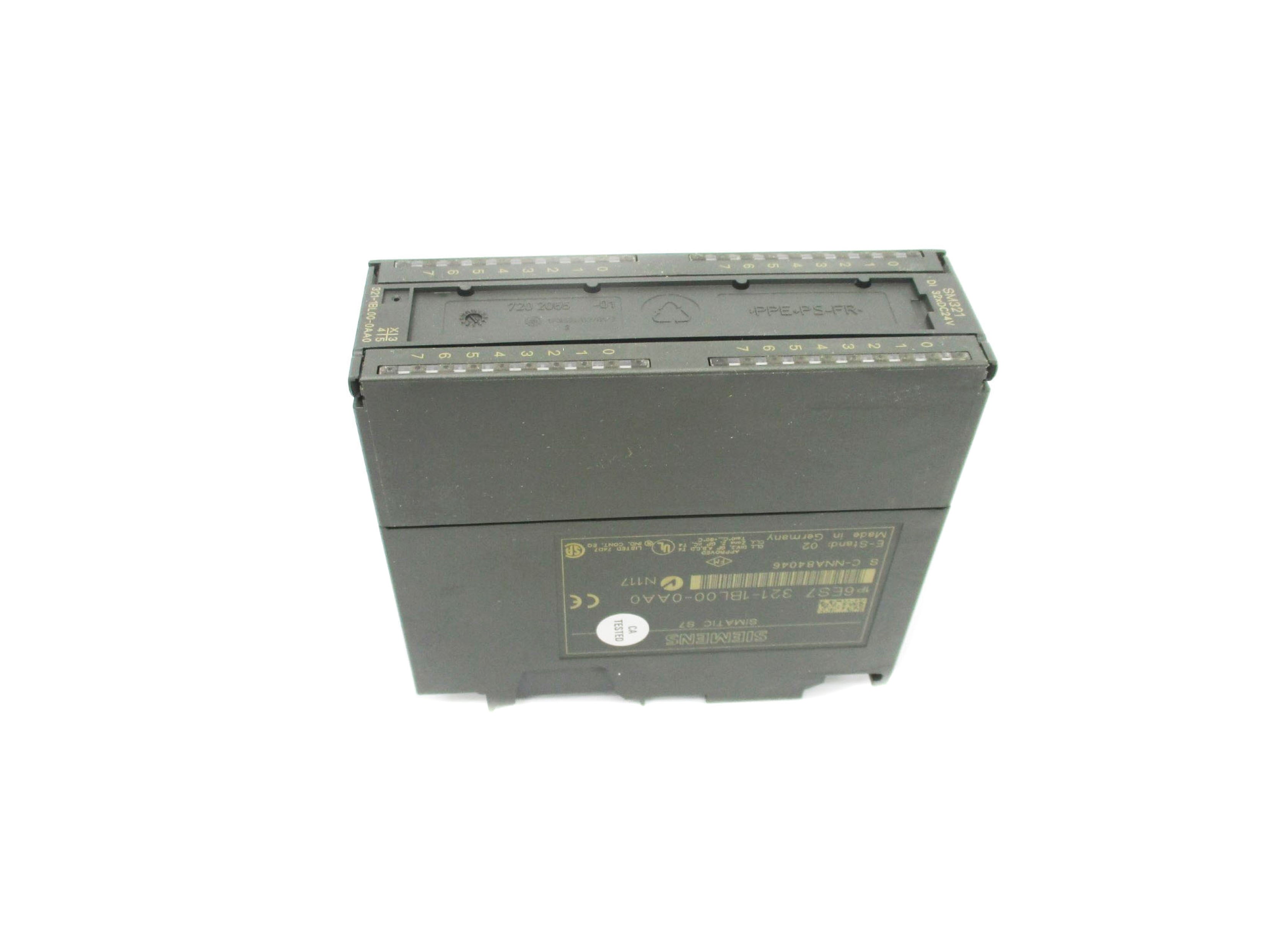 SIEMENS 6ES7321-1BL00-0AA0 24VDC (AS PICTURED) NSNP