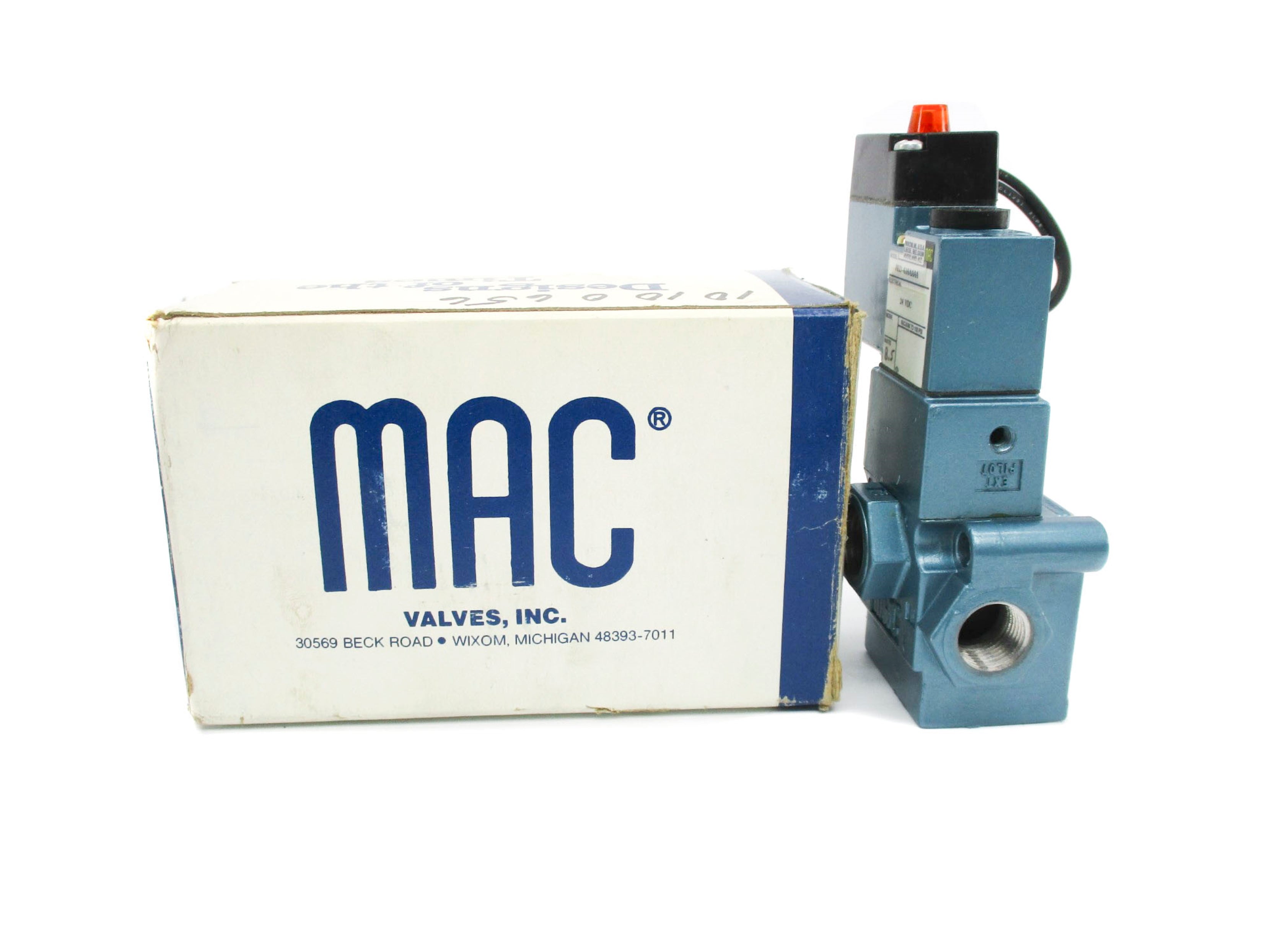 MAC 55B-12-PE-616AA 24VDC 150PSI NSMP