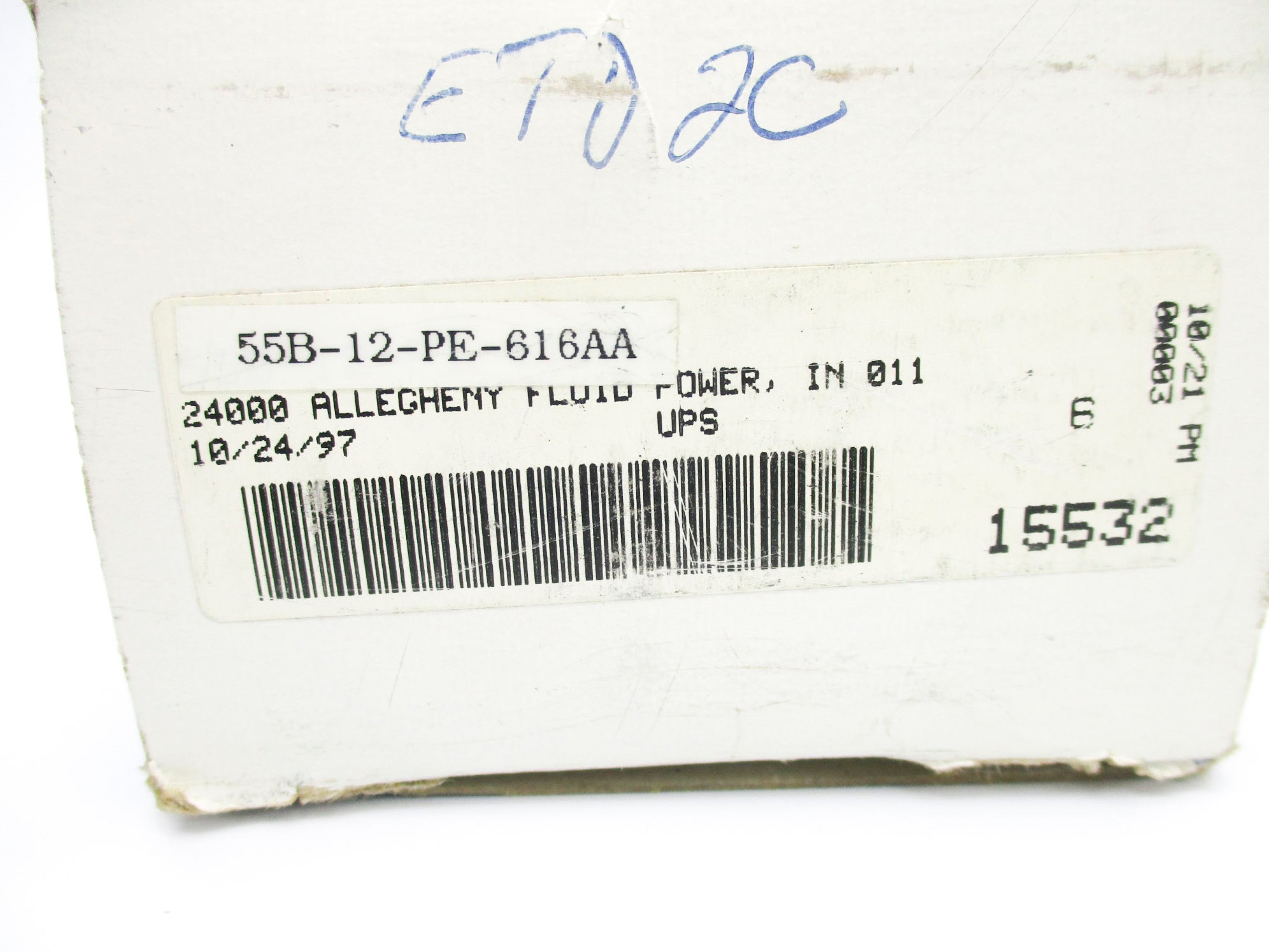 MAC 55B-12-PE-616AA 24VDC 150PSI NSMP
