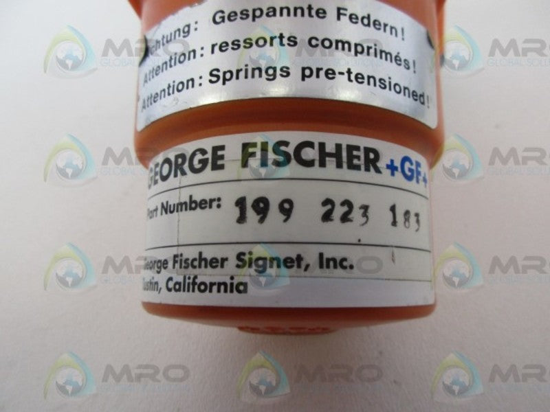 GEORGE FISCHER 199 223 183 PNEUMATIC ACTUATOR VALVE NSNP