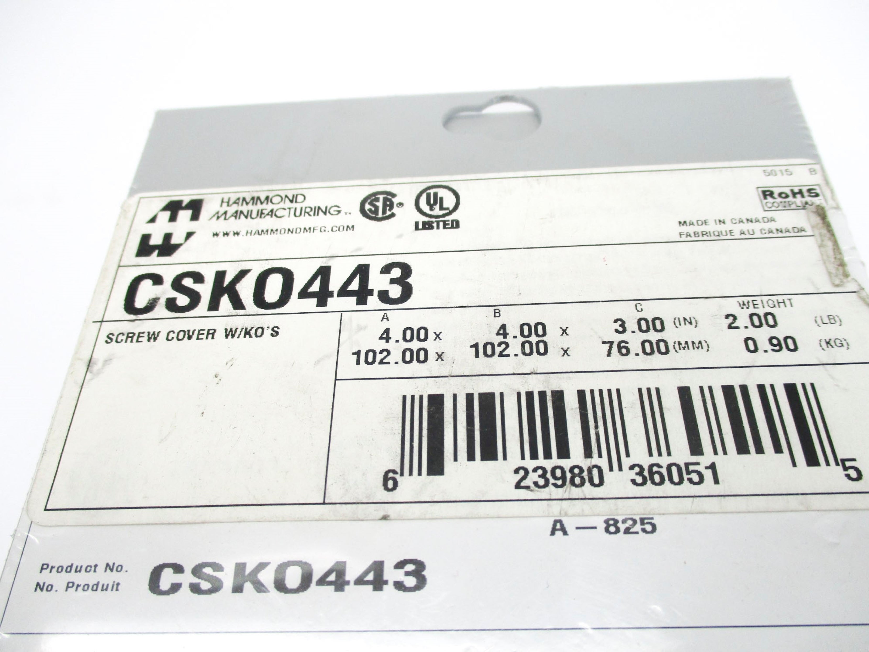HAMMOND CSK0443 NSMP