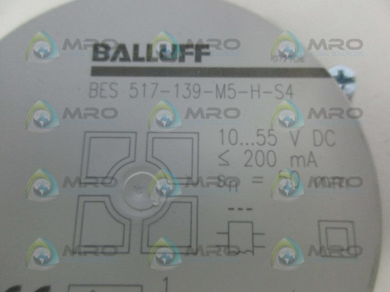 BALLUFF BES517-139-M5-H-S4 BESINDUCTIVE SENSOR NSMP