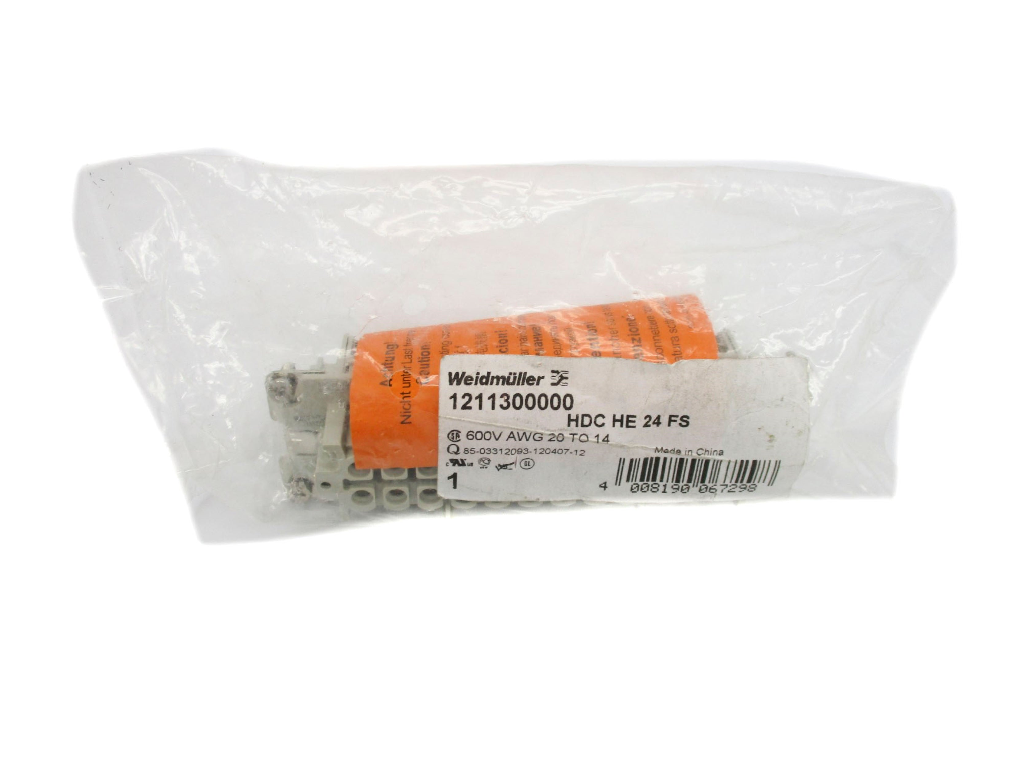 WEIDMULLER 1211300000 NSMP