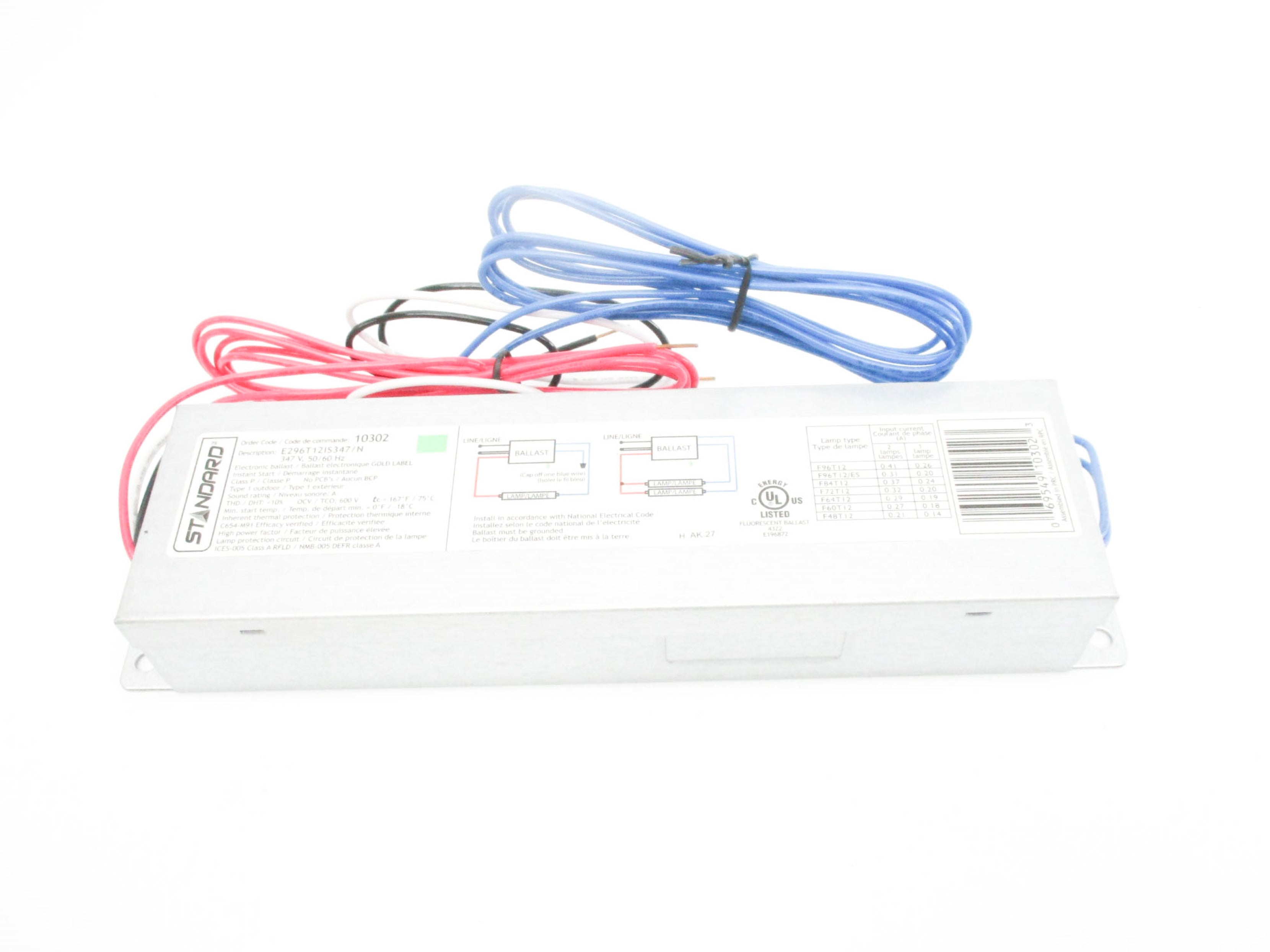 STANDARD E296T12IS347/N NSMP