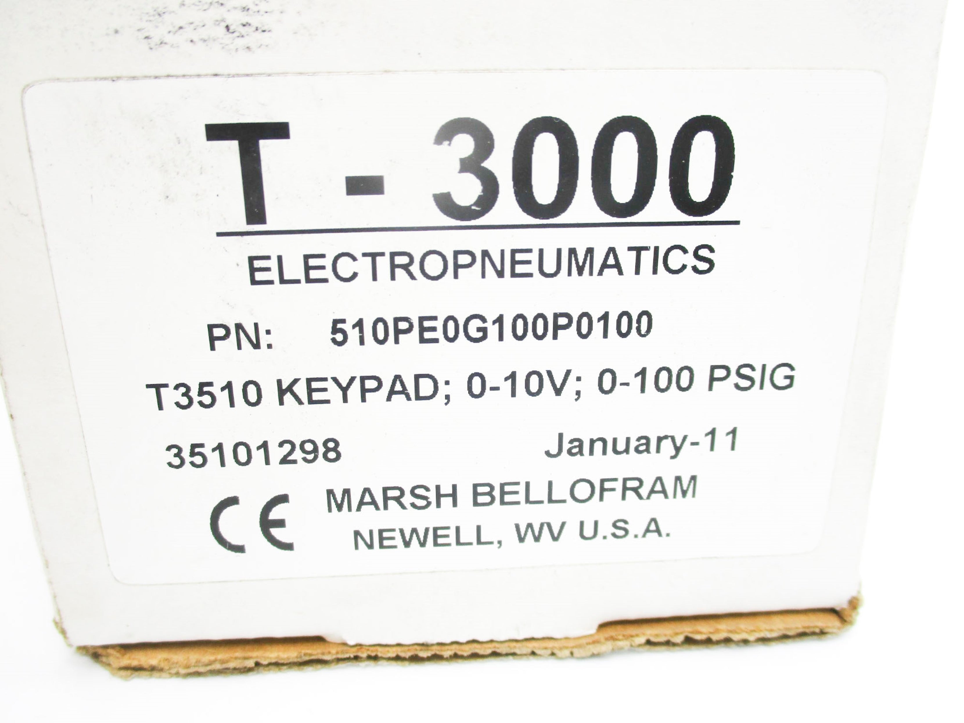 MARSH BELLOFRAM 510PE0G100P0100 NSMP