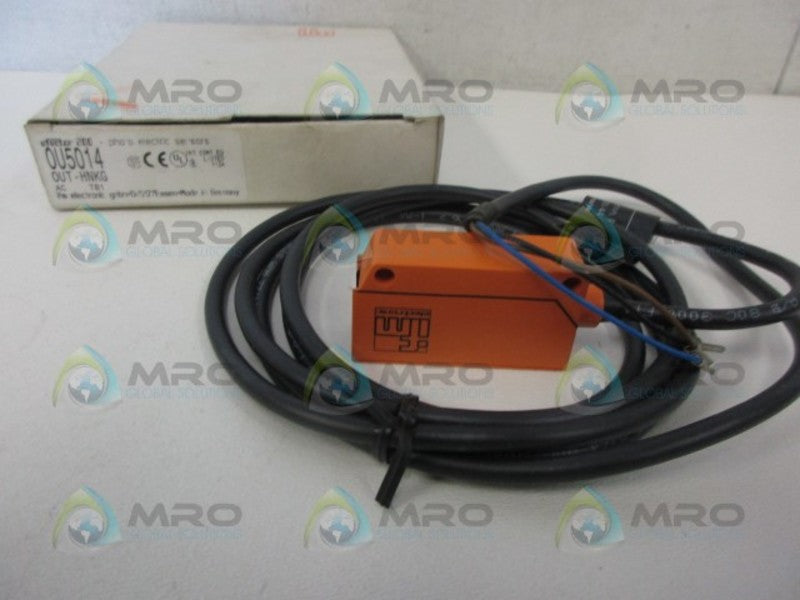 IFM EFECTOR OU5014 DIFFUSE REFLECTION SENSOR NSMP