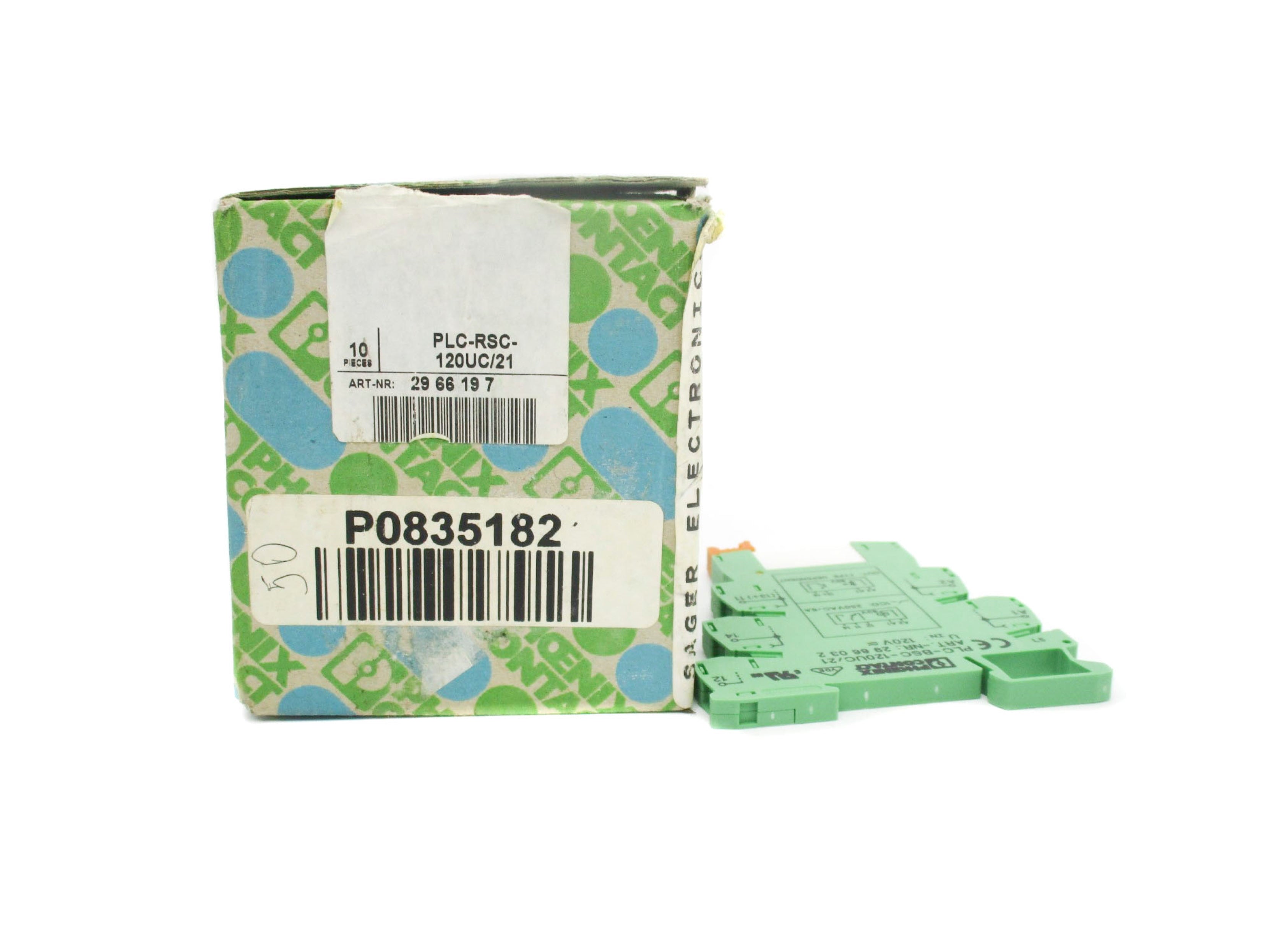 PHOENIX CONTACT PLC-RSC-120UC/21 2966197 120V 6A (PKG OF 10) NSMP