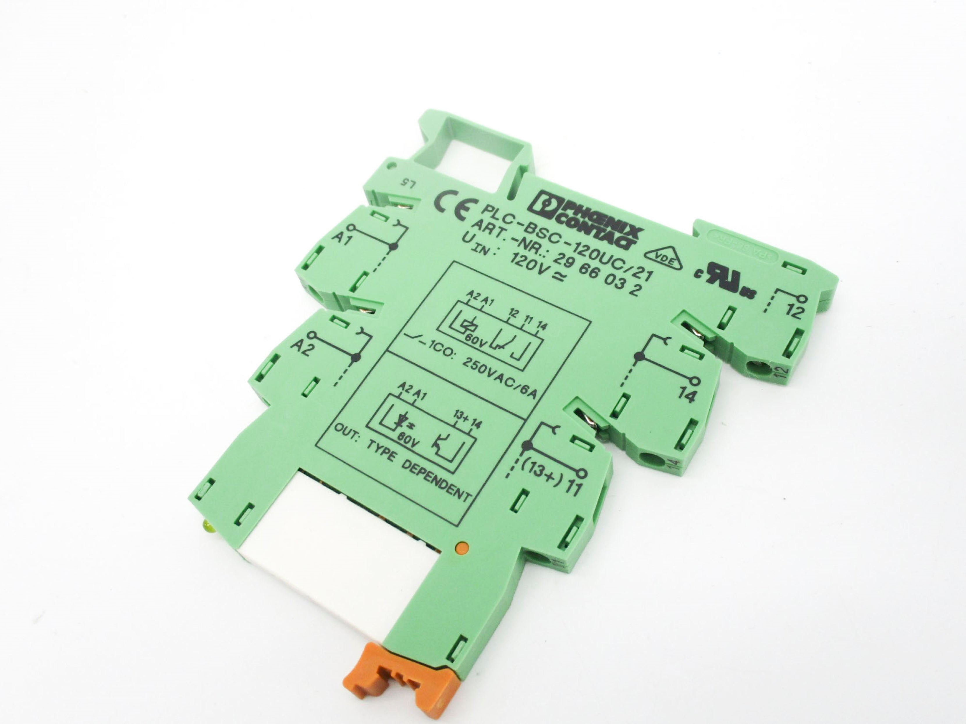 PHOENIX CONTACT PLC-RSC-120UC/21 2966197 120V 6A (PKG OF 10) NSMP