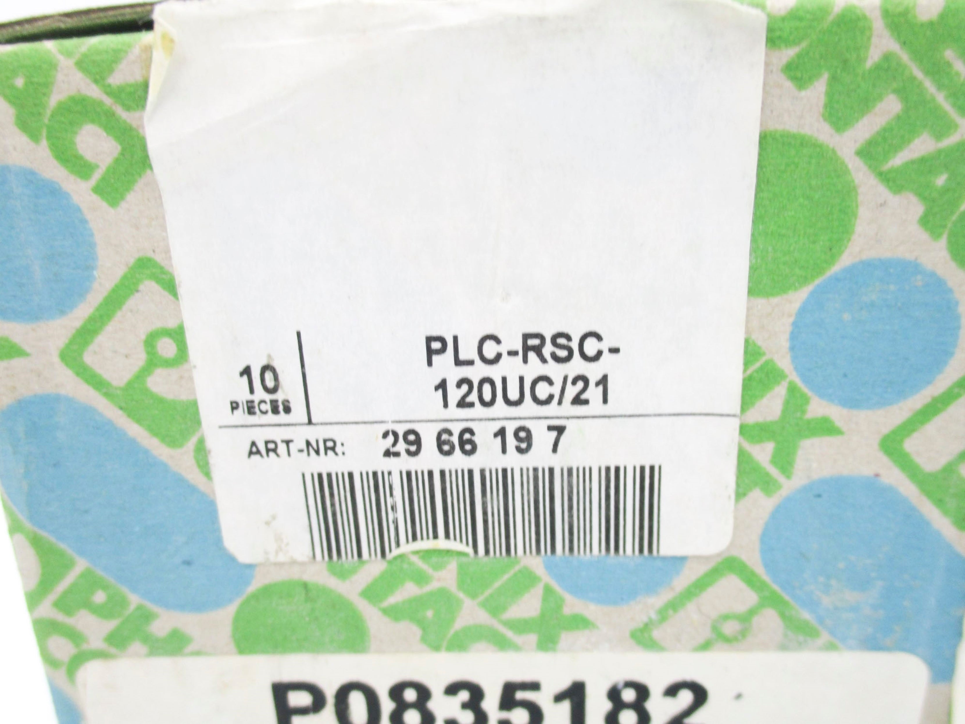 PHOENIX CONTACT PLC-RSC-120UC/21 2966197 120V 6A (PKG OF 10) NSMP