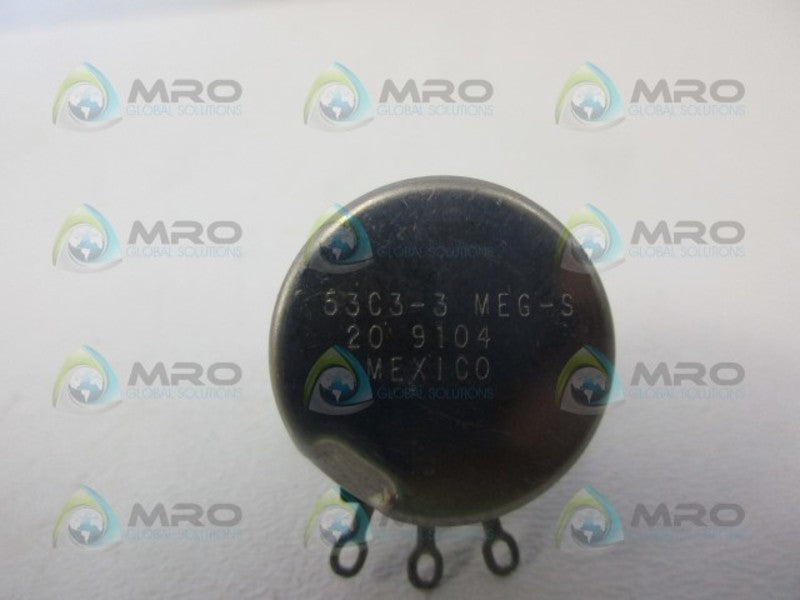 CLAROSTAT 53C3-3MFG-S LINEAR POTENTIOMETER NSMP
