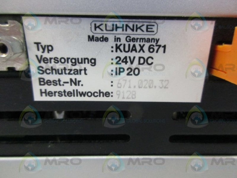 KUHNKE KUAX 671UNMP