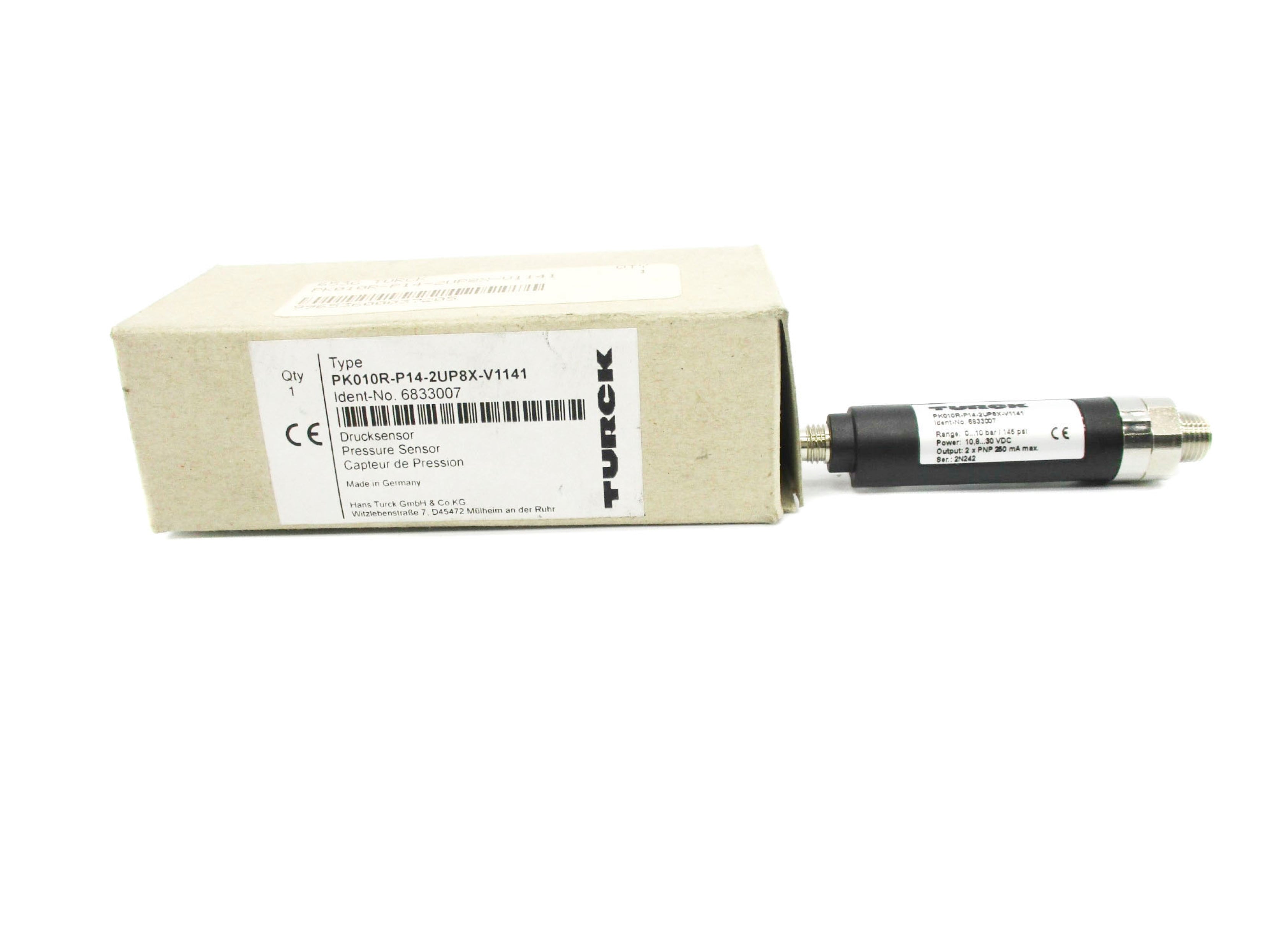 TURCK PK010R-P14-2UP8X-V1141 6833007 10.8-30VDC NSMP