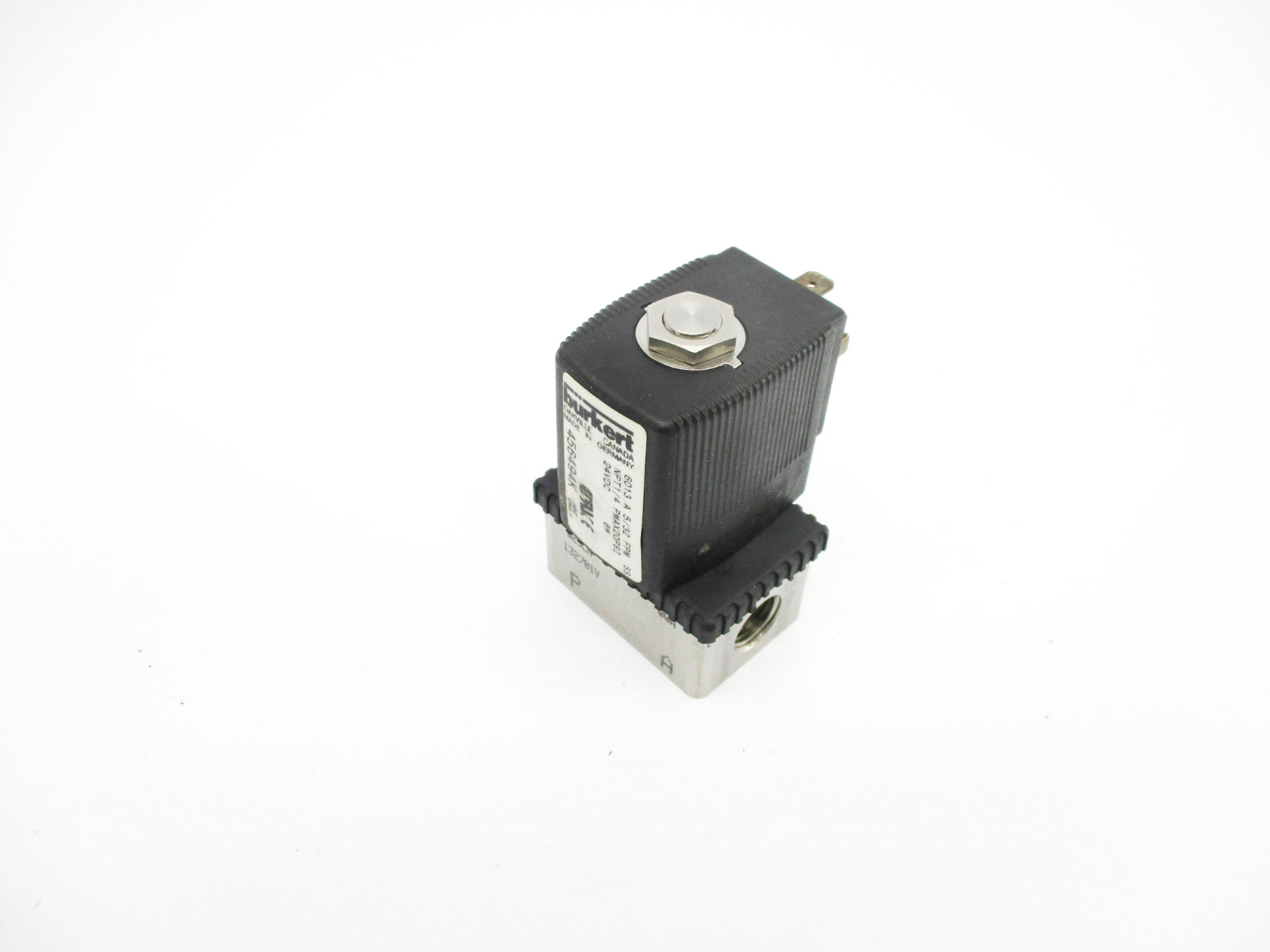 BURKERT 6013A5/32FPMSS 24V 20PSI NSMP