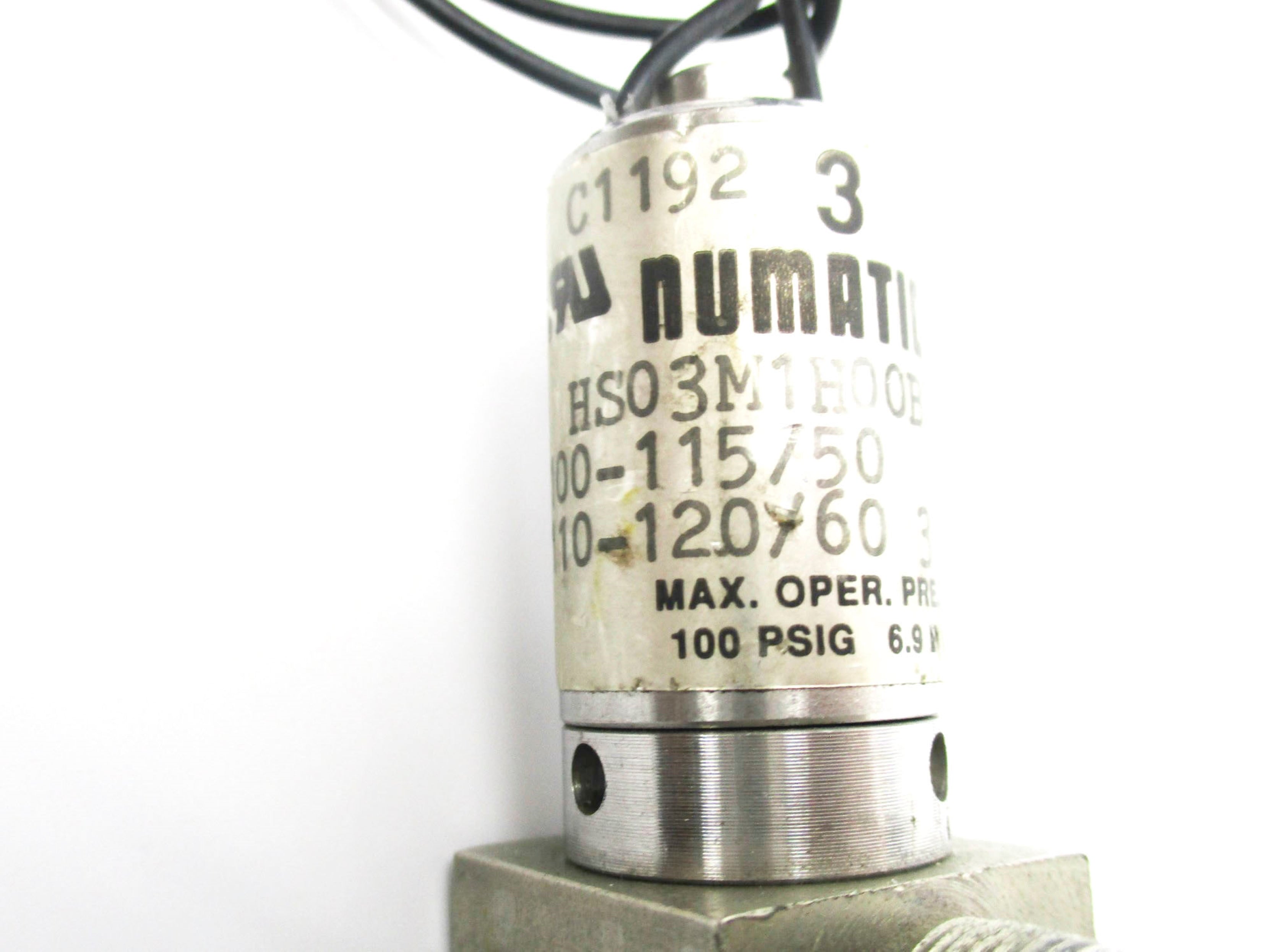 NUMATICS HS03M1H00B51R 100PSIG NSNP
