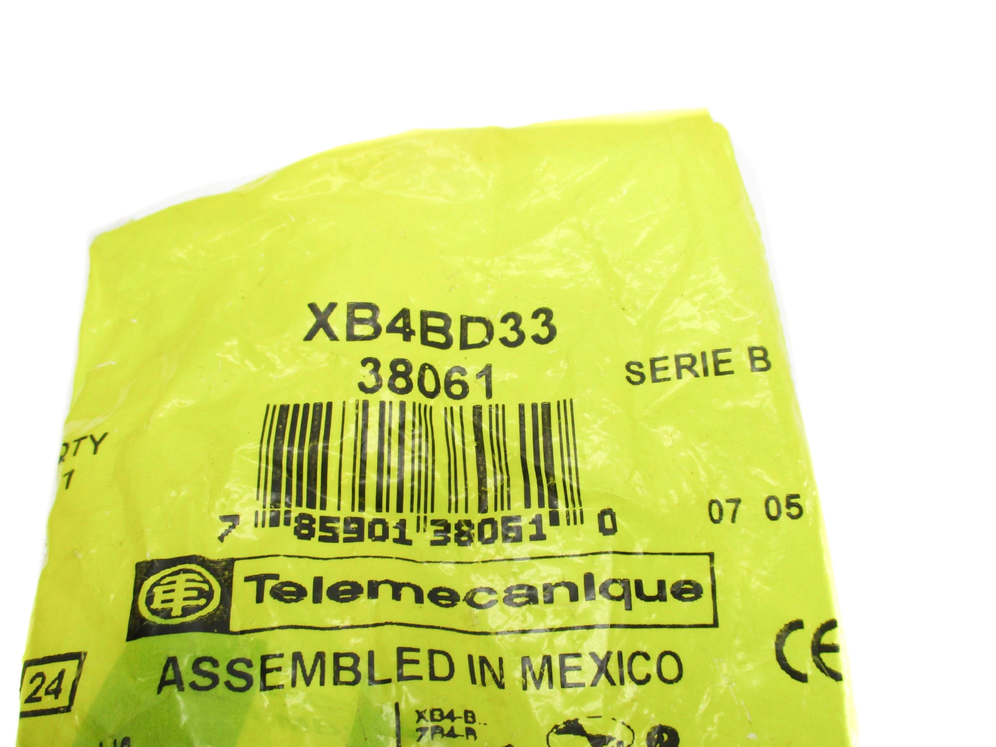 TELEMECANIQUE XB4BD33 SER. B NSMP