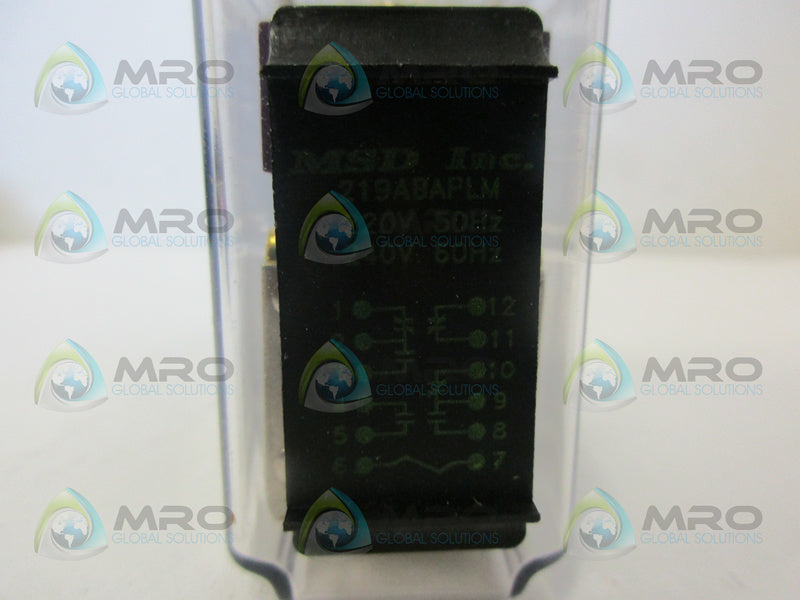 MSD 219ABAPLM  NSMP