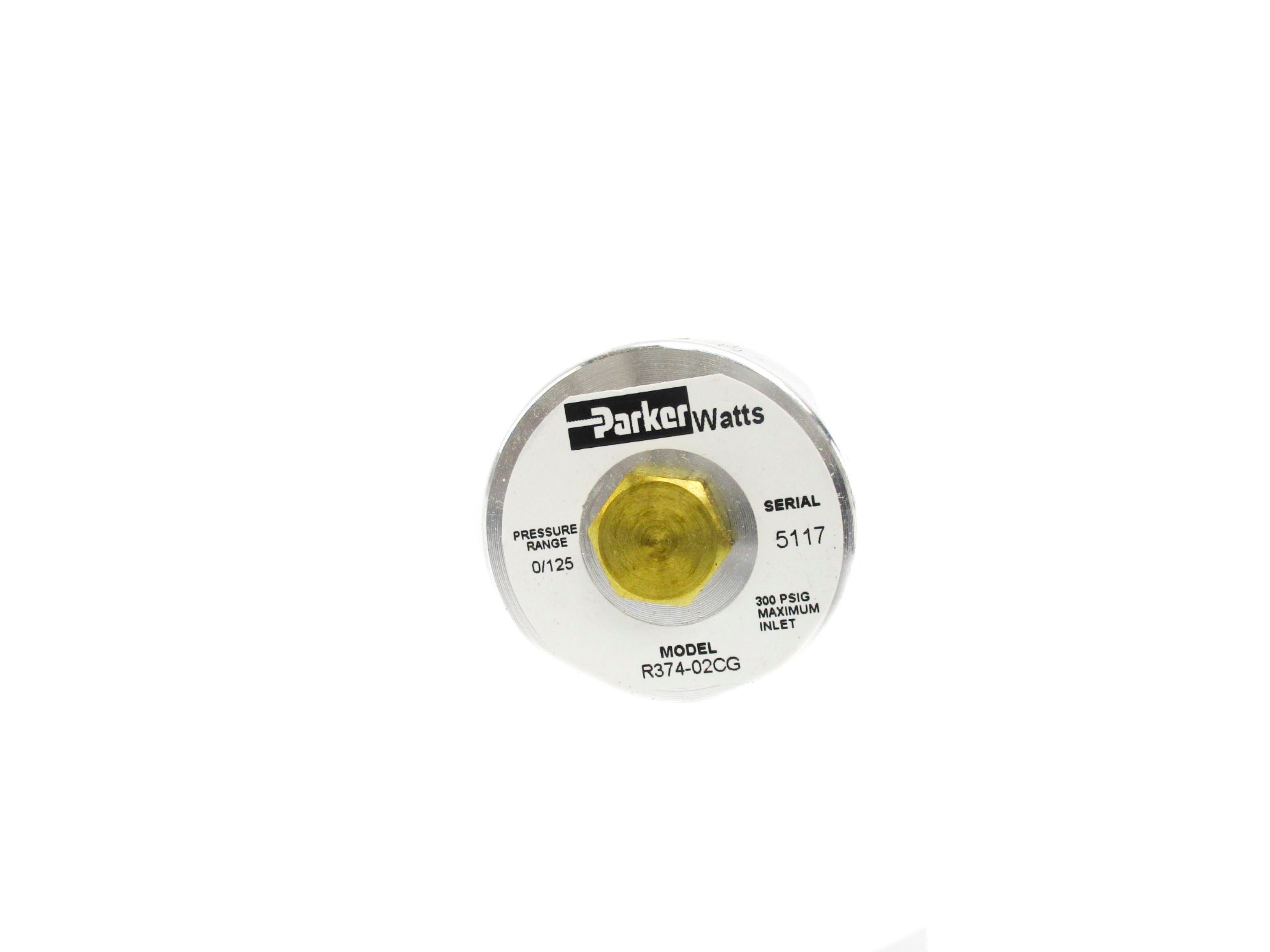 PARKER R374-02CG 0-125PSI 1/4" NSMP
