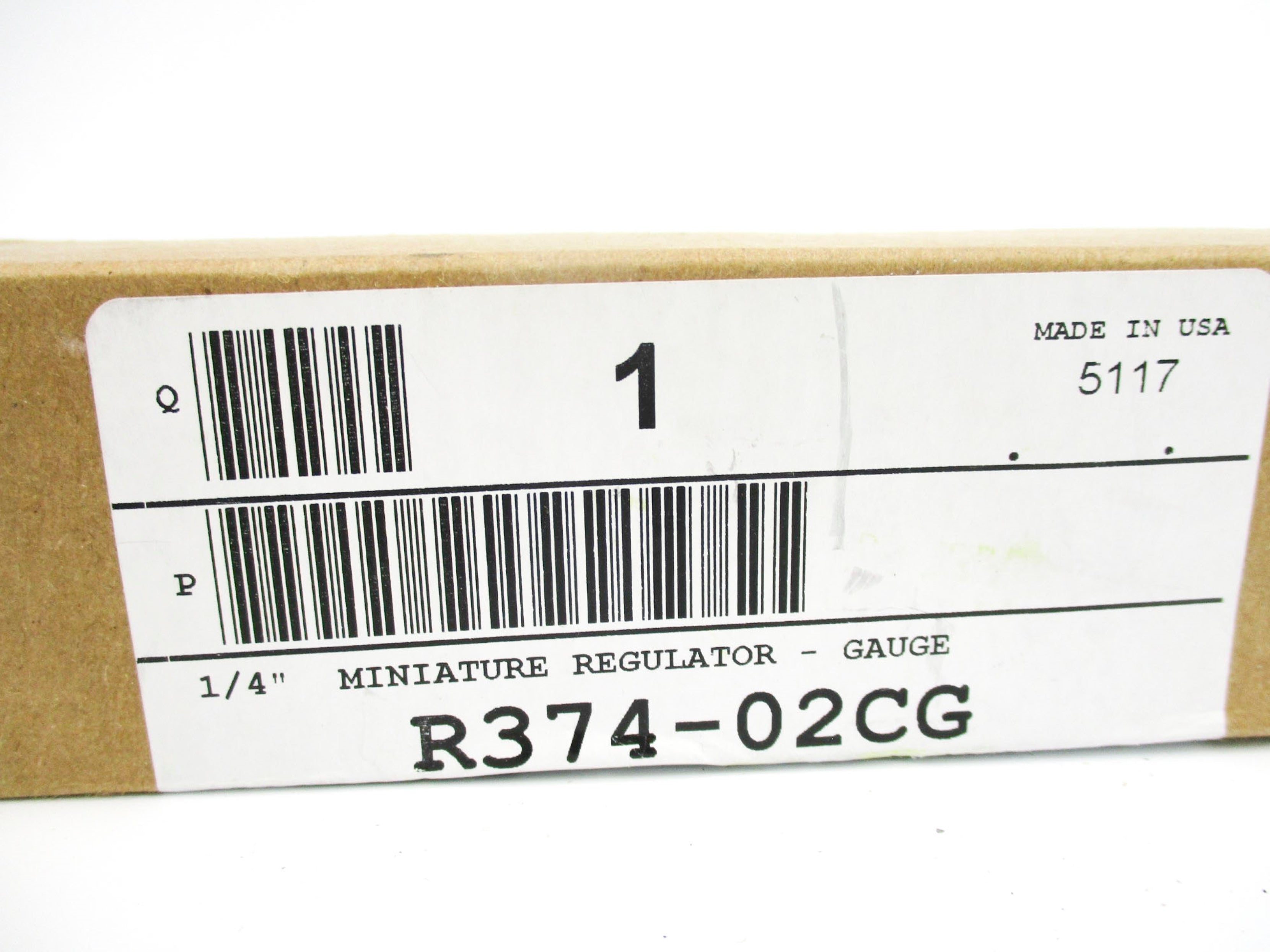 PARKER R374-02CG 0-125PSI 1/4" NSMP