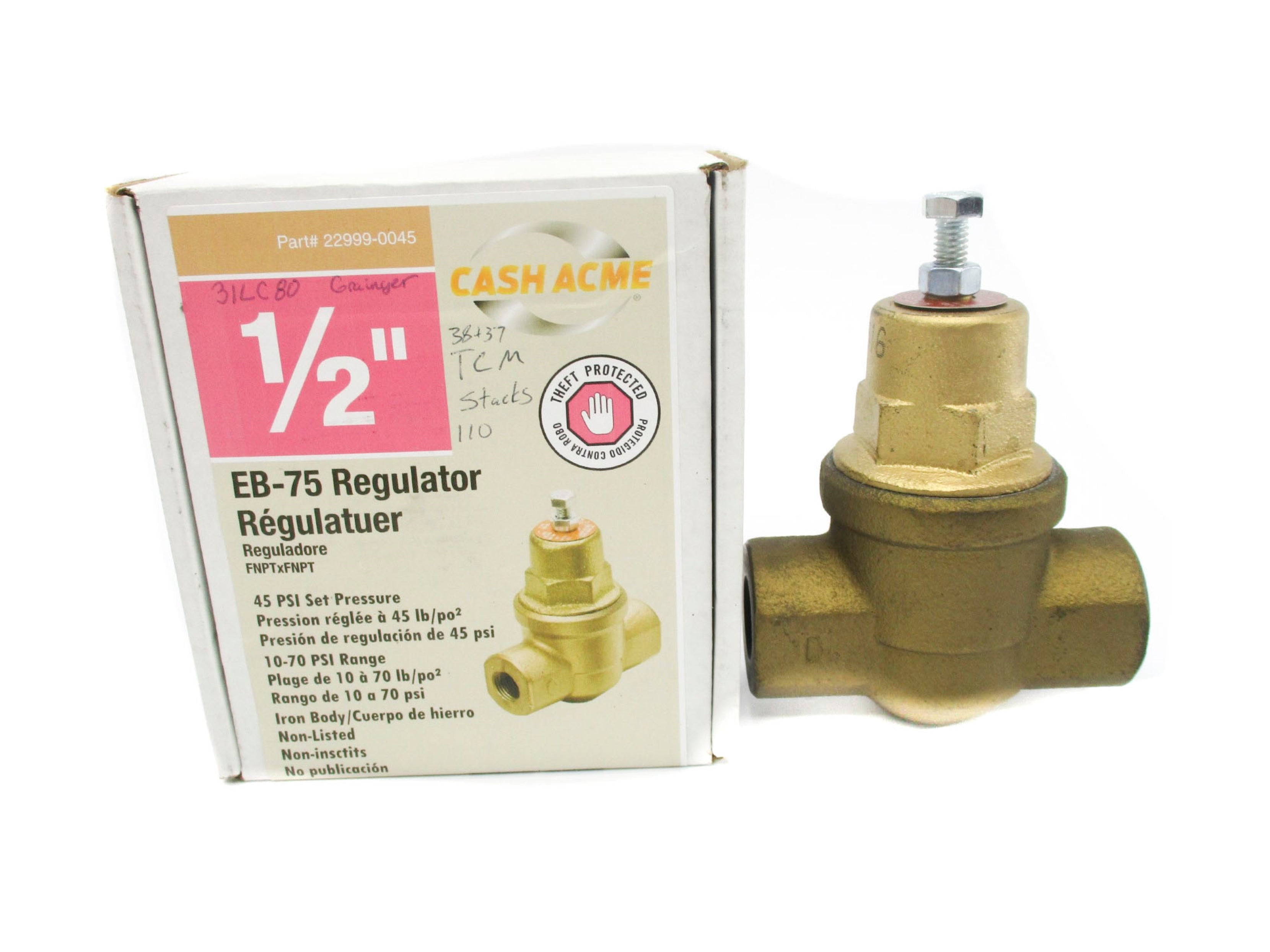 CASH ACME 22999-0045 10-70PSI NSMP