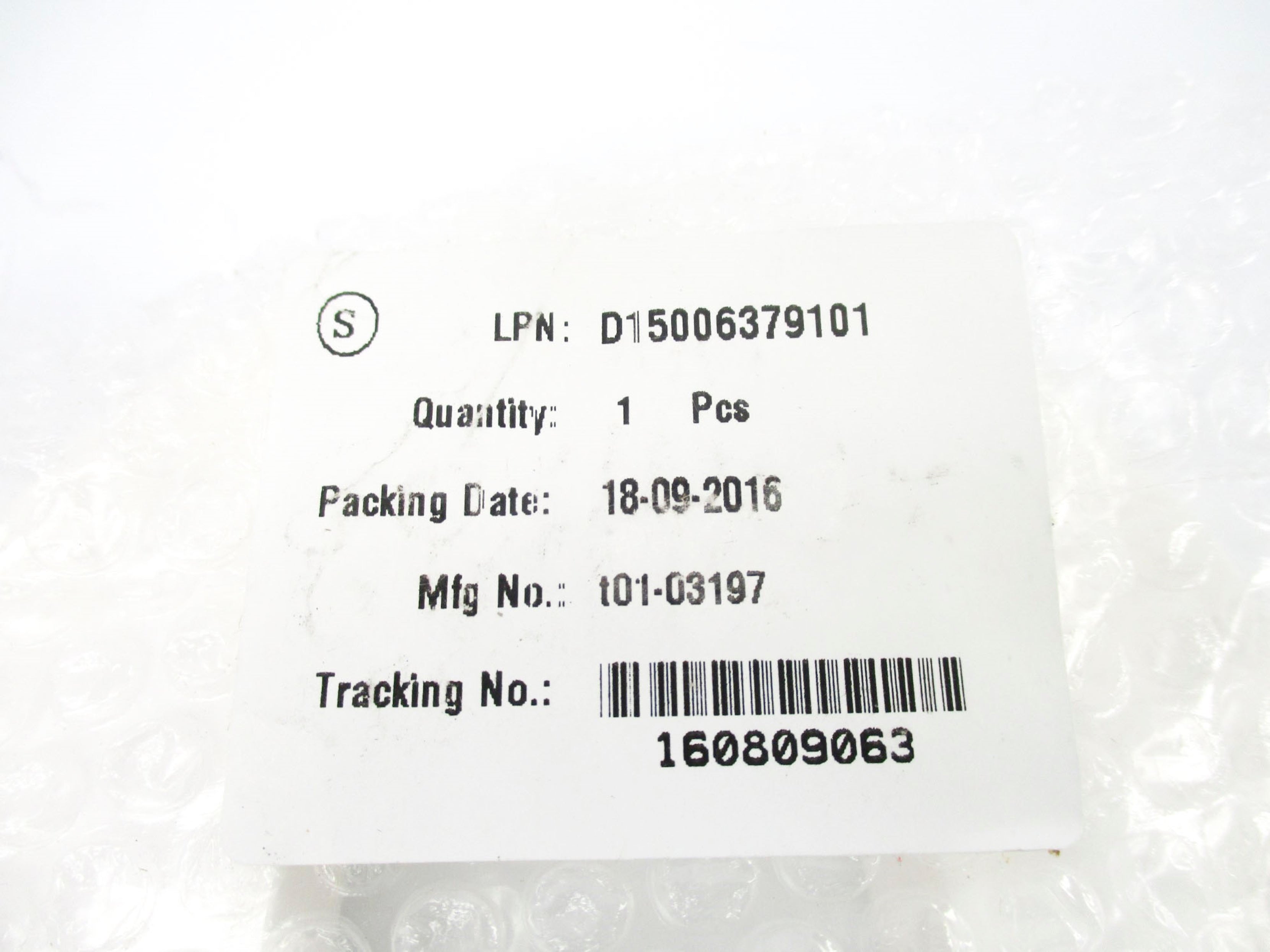 SPARE PART 101-03197 NSMP
