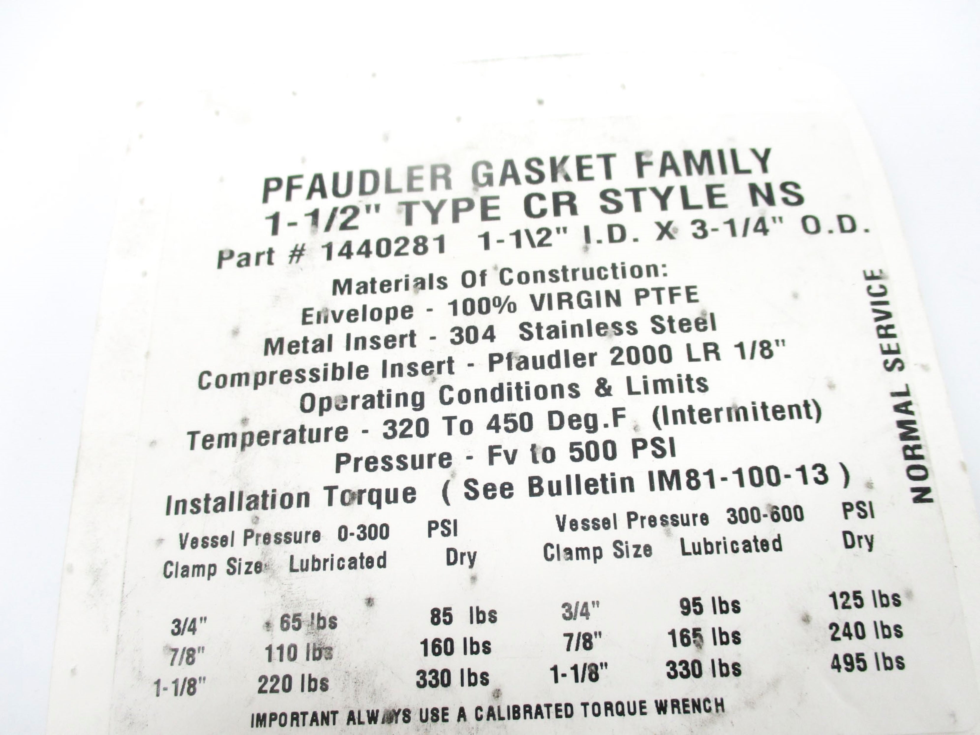 PFAUDLER 1440281 NSMP
